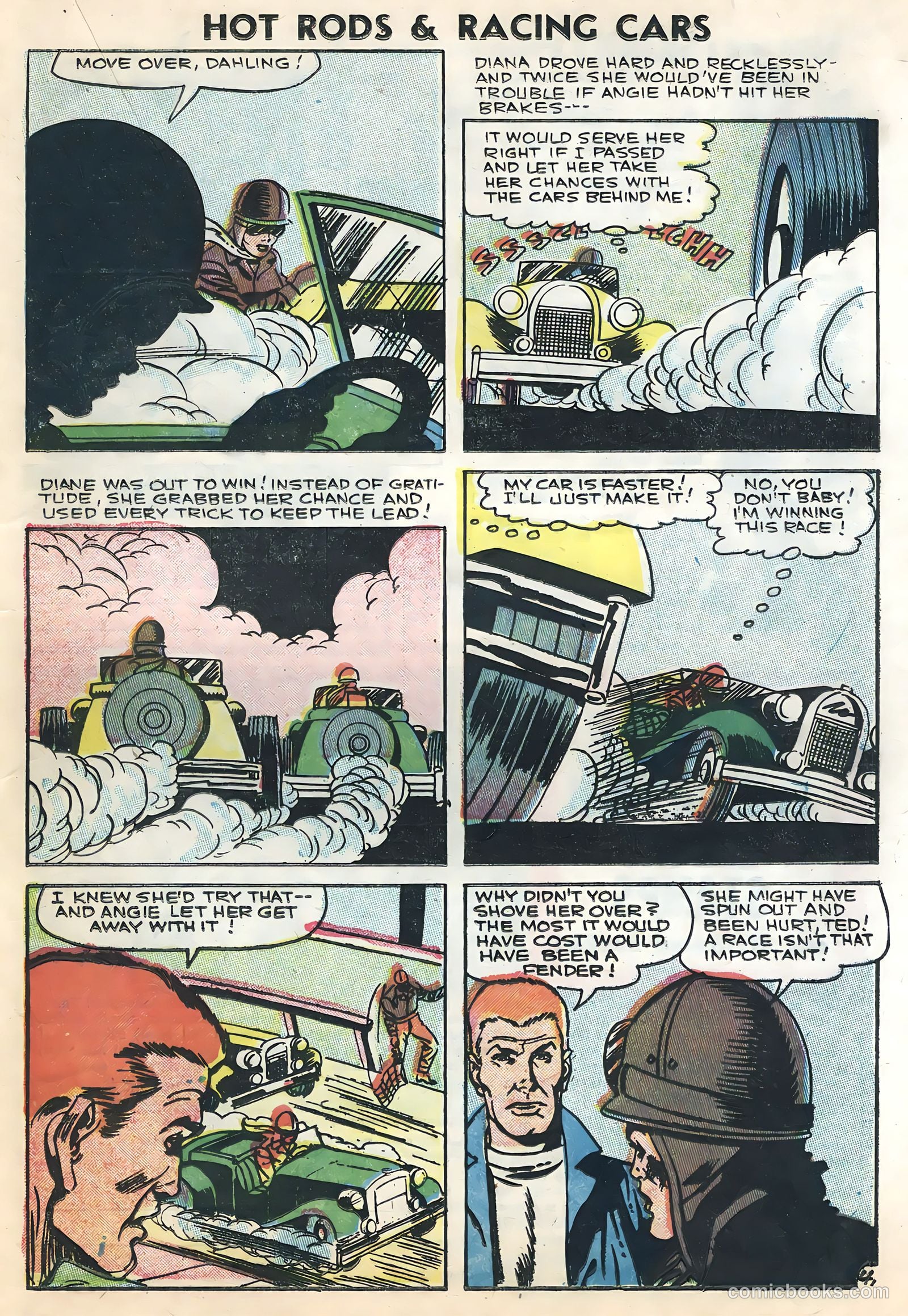 Hot Rods and Racing Cars #29 (1957) — page 21 of 36