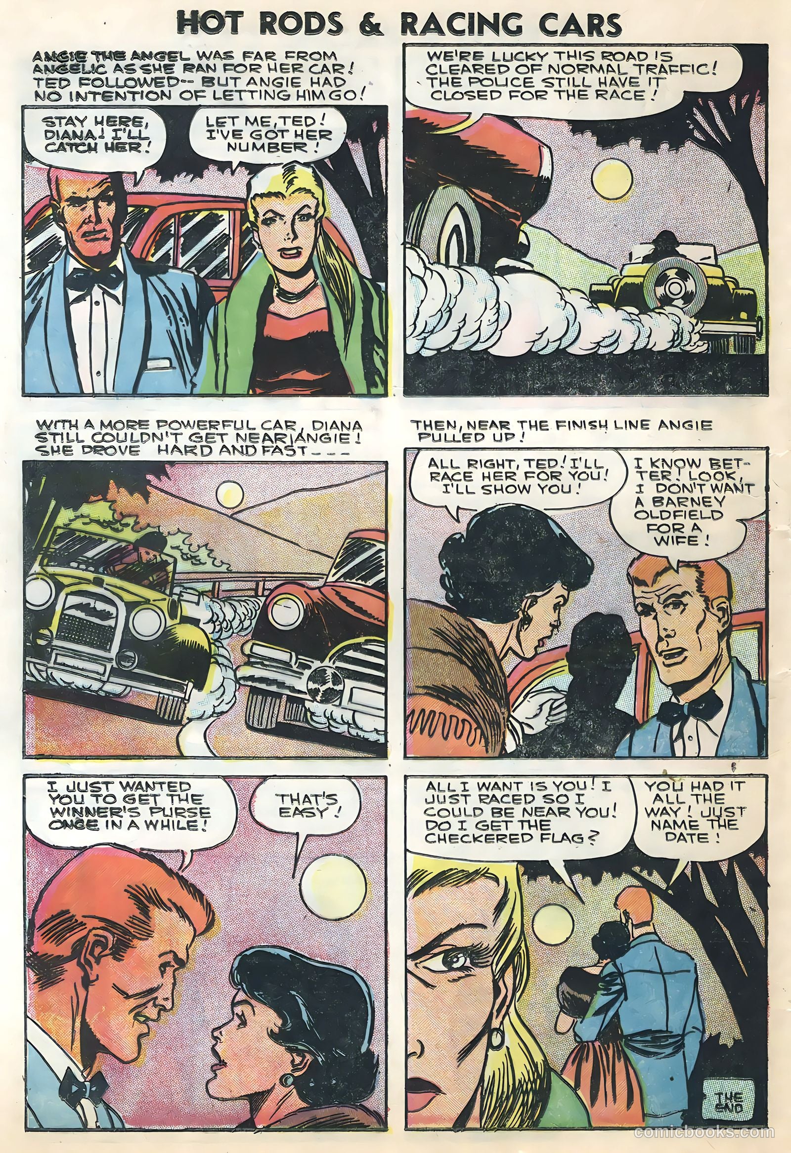 Hot Rods and Racing Cars #29 (1957) — page 24 of 36