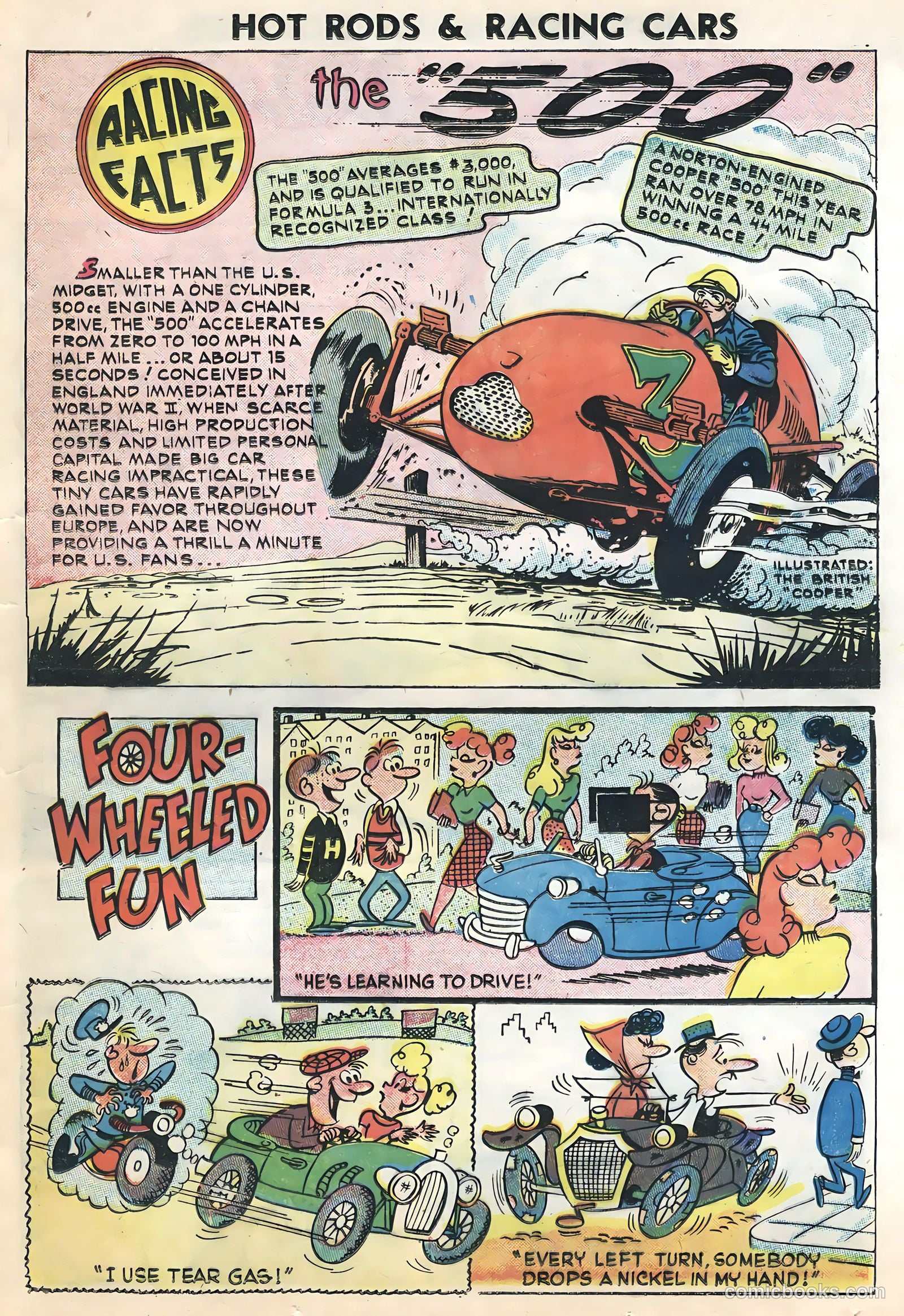 Hot Rods and Racing Cars #29 (1957) — page 25 of 36