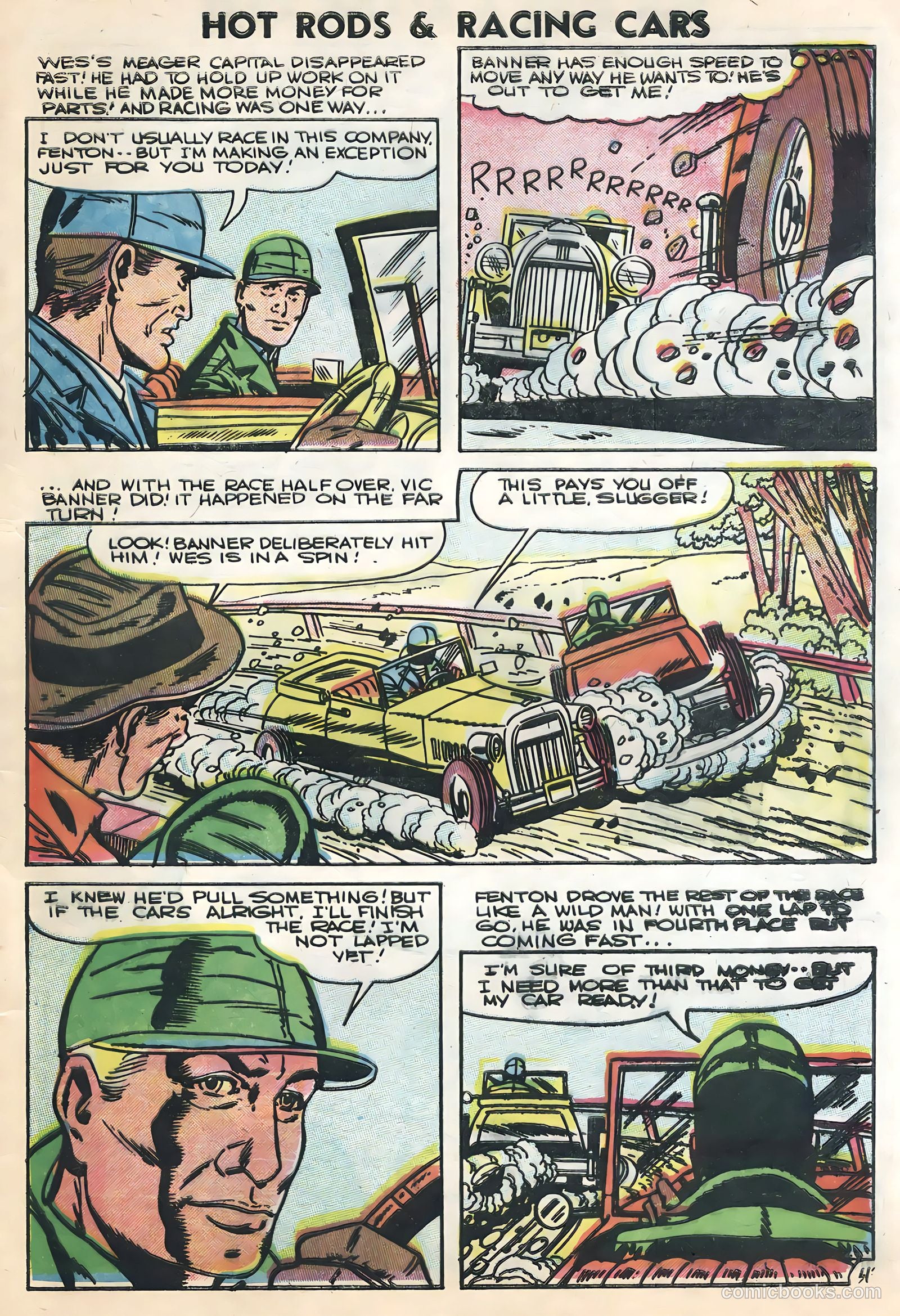 Hot Rods and Racing Cars #29 (1957) — page 29 of 36