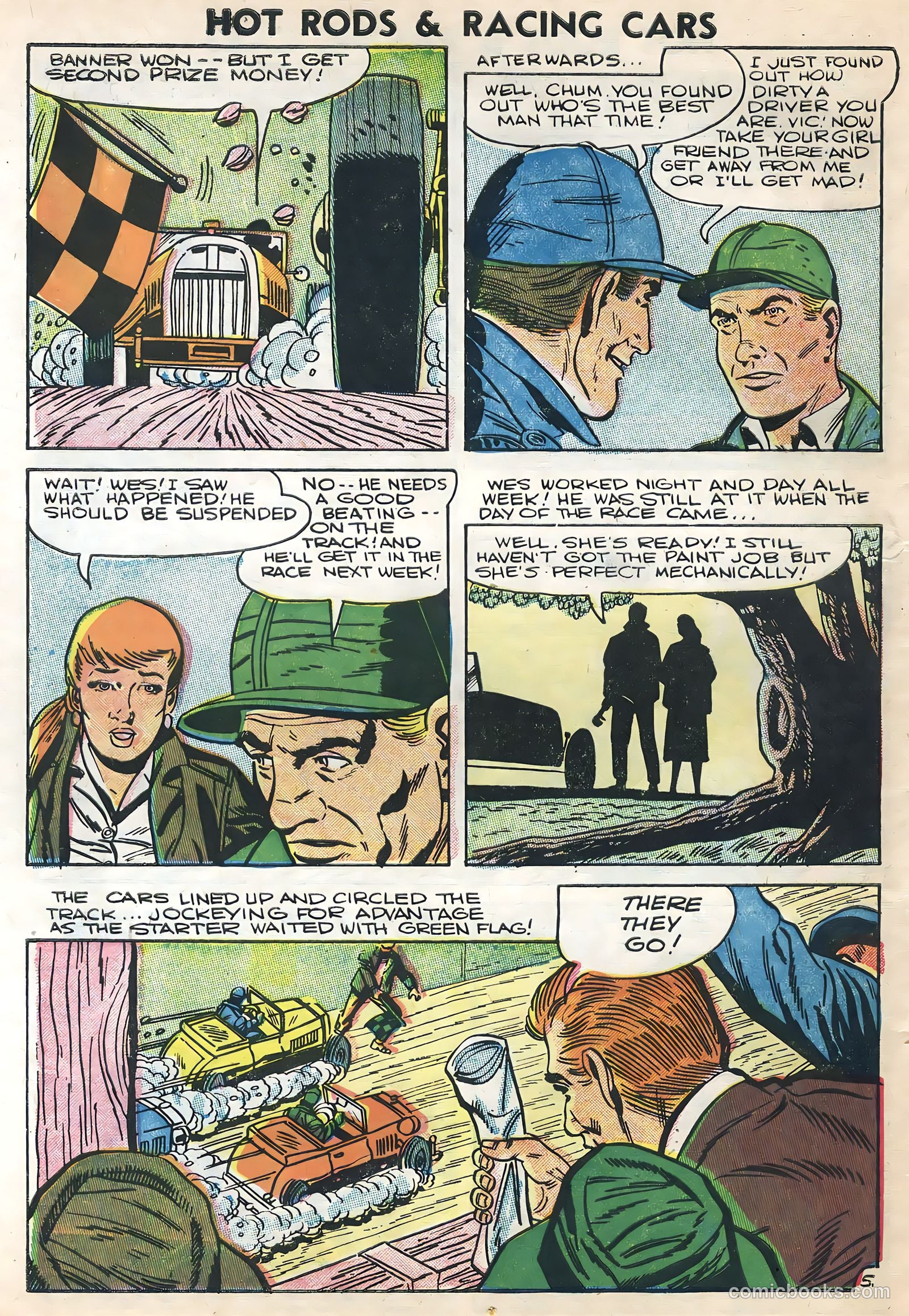 Hot Rods and Racing Cars #29 (1957) — page 30 of 36