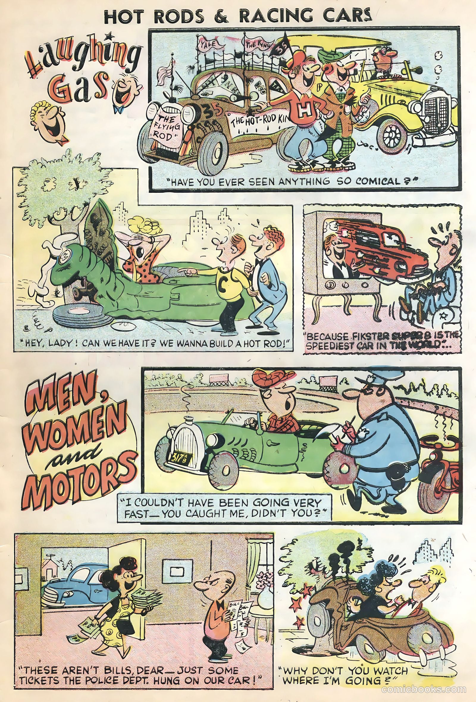 Hot Rods and Racing Cars #29 (1957) — page 33 of 36