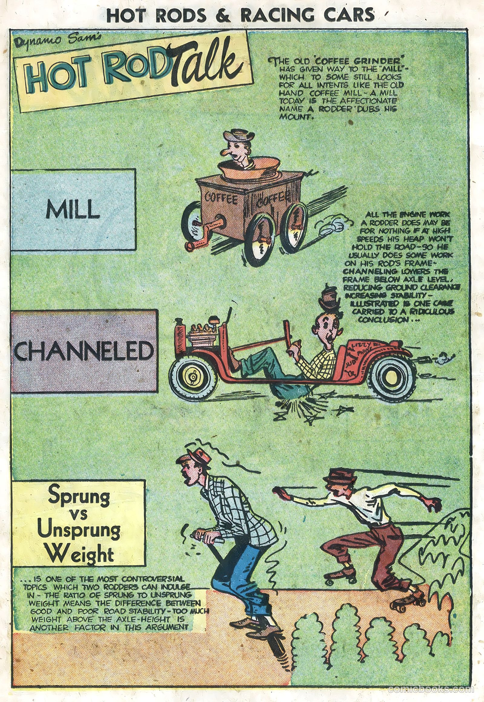 Hot Rods and Racing Cars #3 (1952) — page 14 of 36