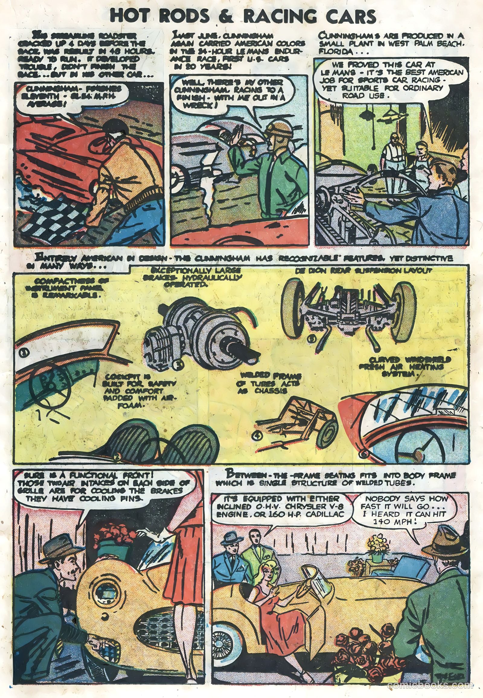 Hot Rods and Racing Cars #3 (1952) — page 19 of 36