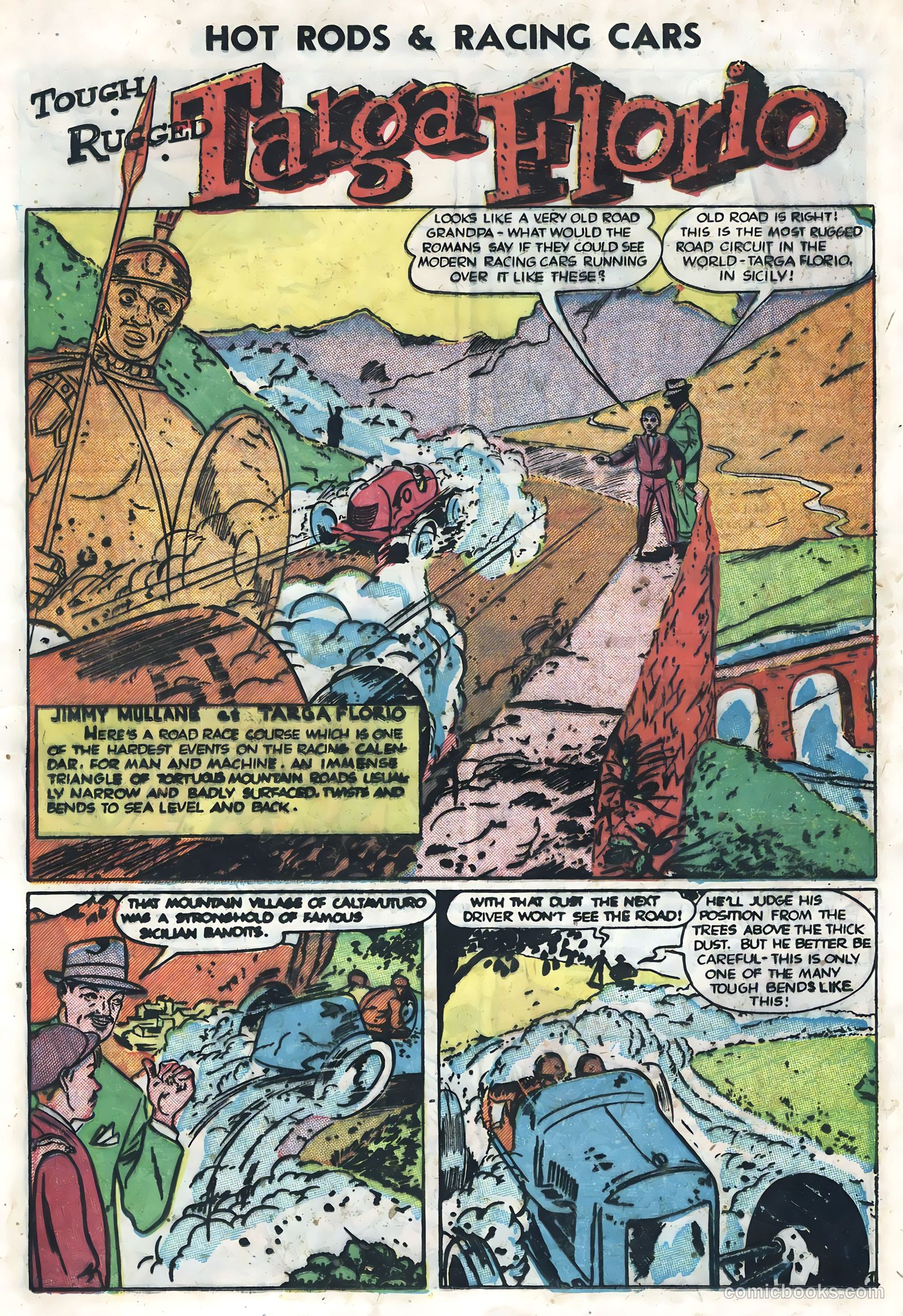 Hot Rods and Racing Cars #3 (1952) — page 21 of 36
