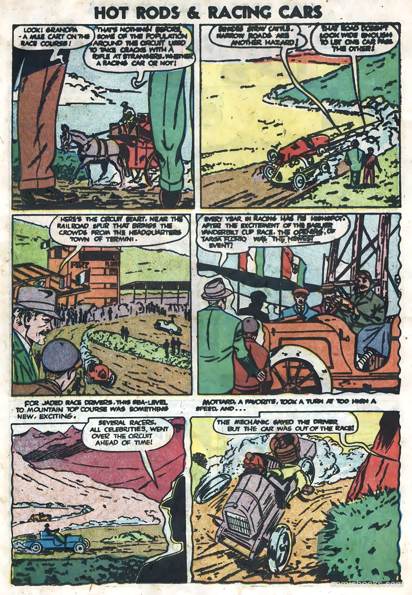 Hot Rods and Racing Cars #3 (1952) — page 22 of 36