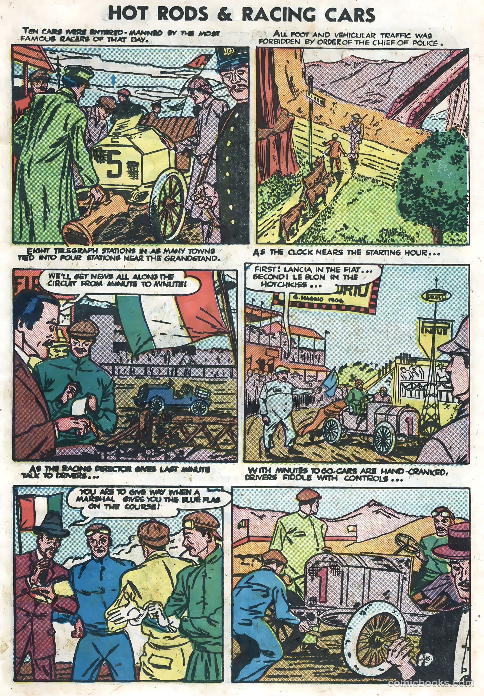 Hot Rods and Racing Cars #3 (1952) — page 23 of 36