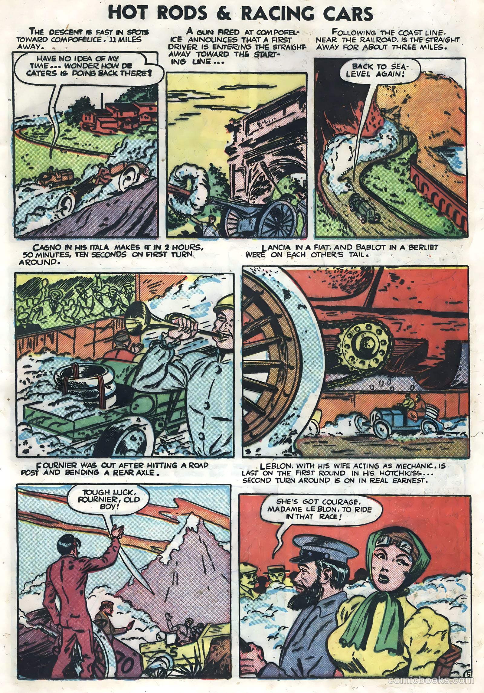 Hot Rods and Racing Cars #3 (1952) — page 25 of 36