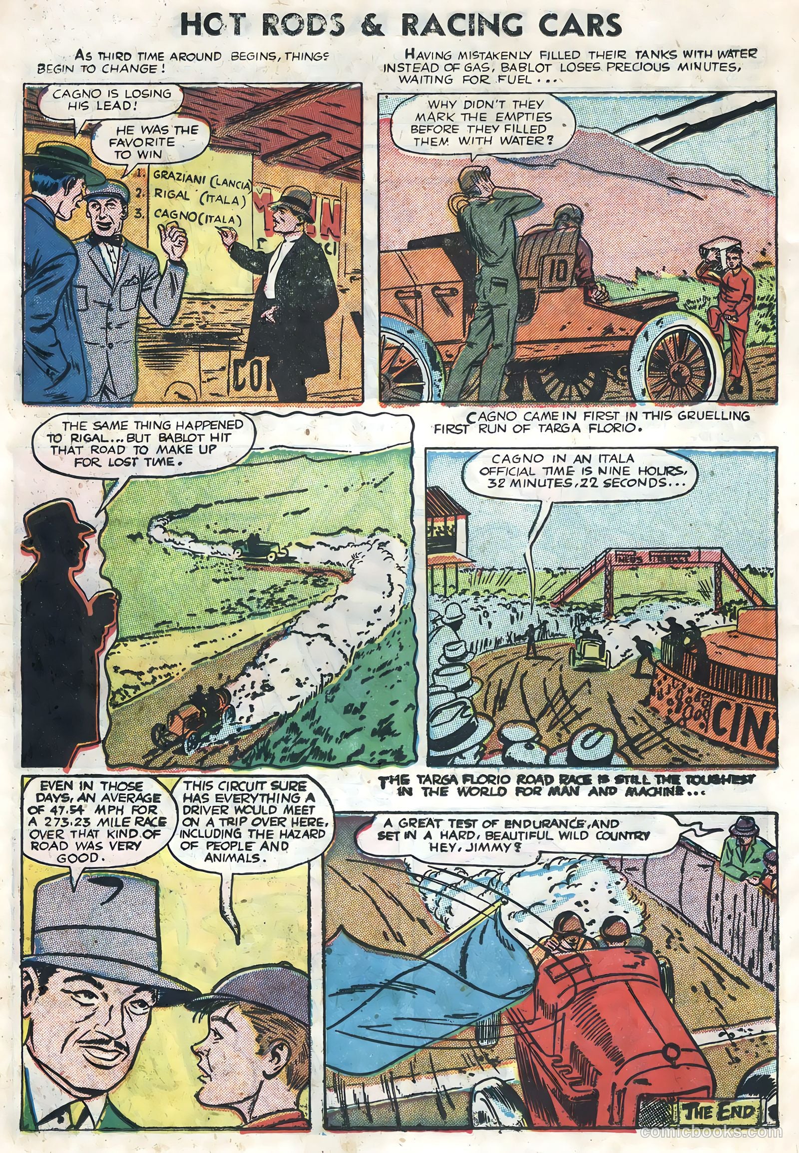 Hot Rods and Racing Cars #3 (1952) — page 26 of 36
