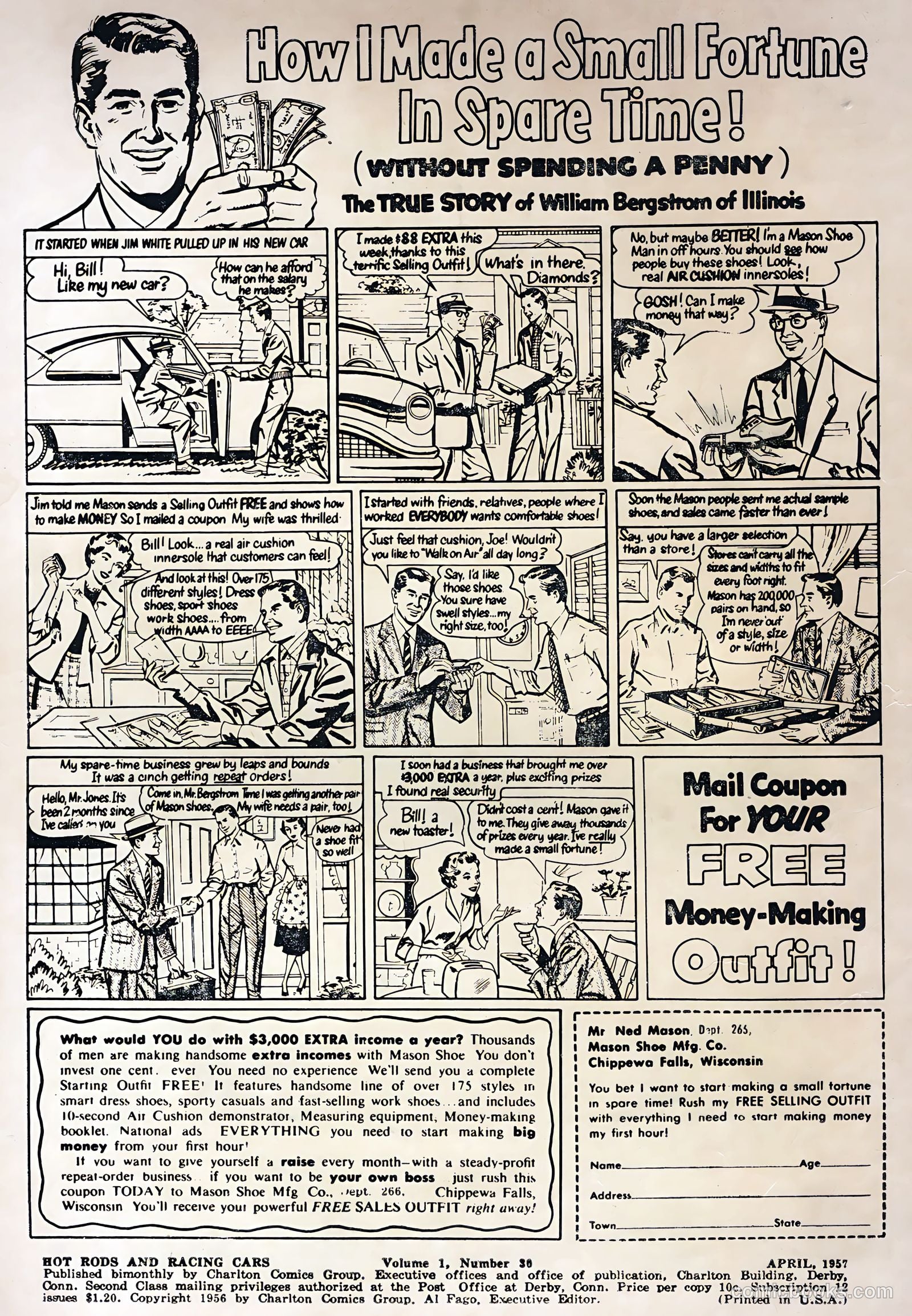 Hot Rods and Racing Cars #30 (1957) — page 2 of 36