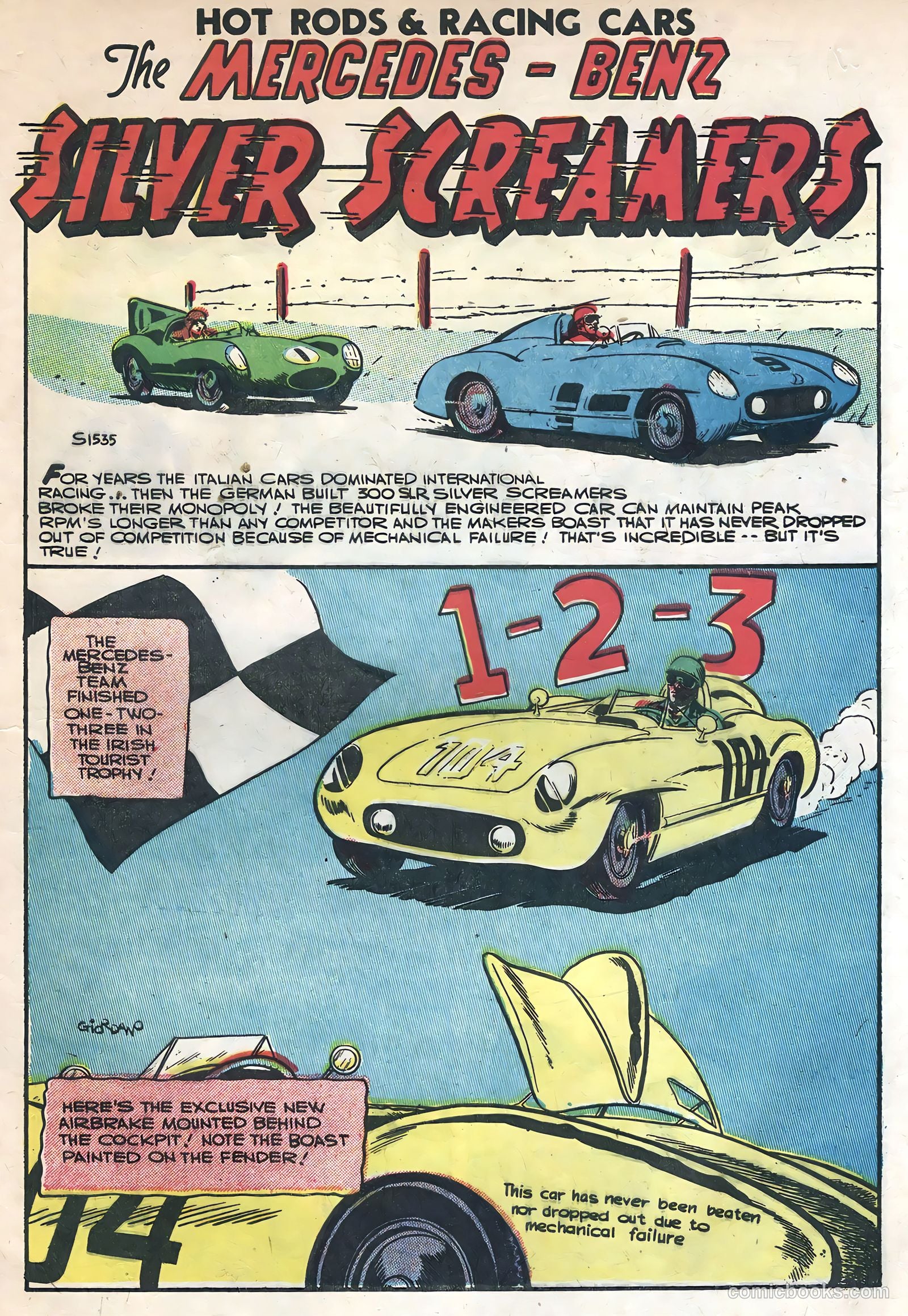 Hot Rods and Racing Cars #30 (1957) — page 9 of 36