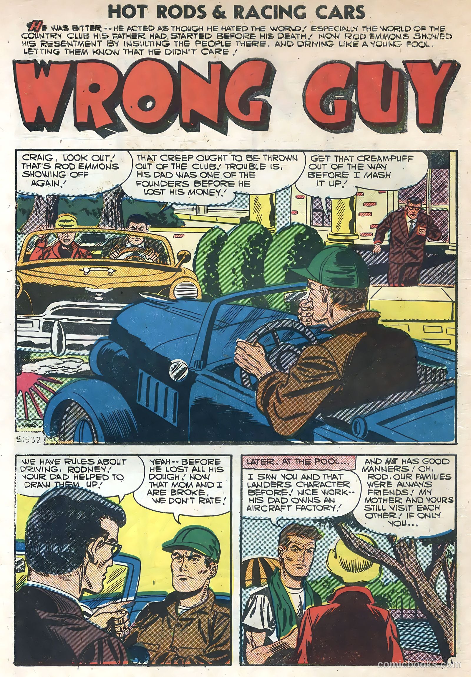 Hot Rods and Racing Cars #30 (1957) — page 10 of 36