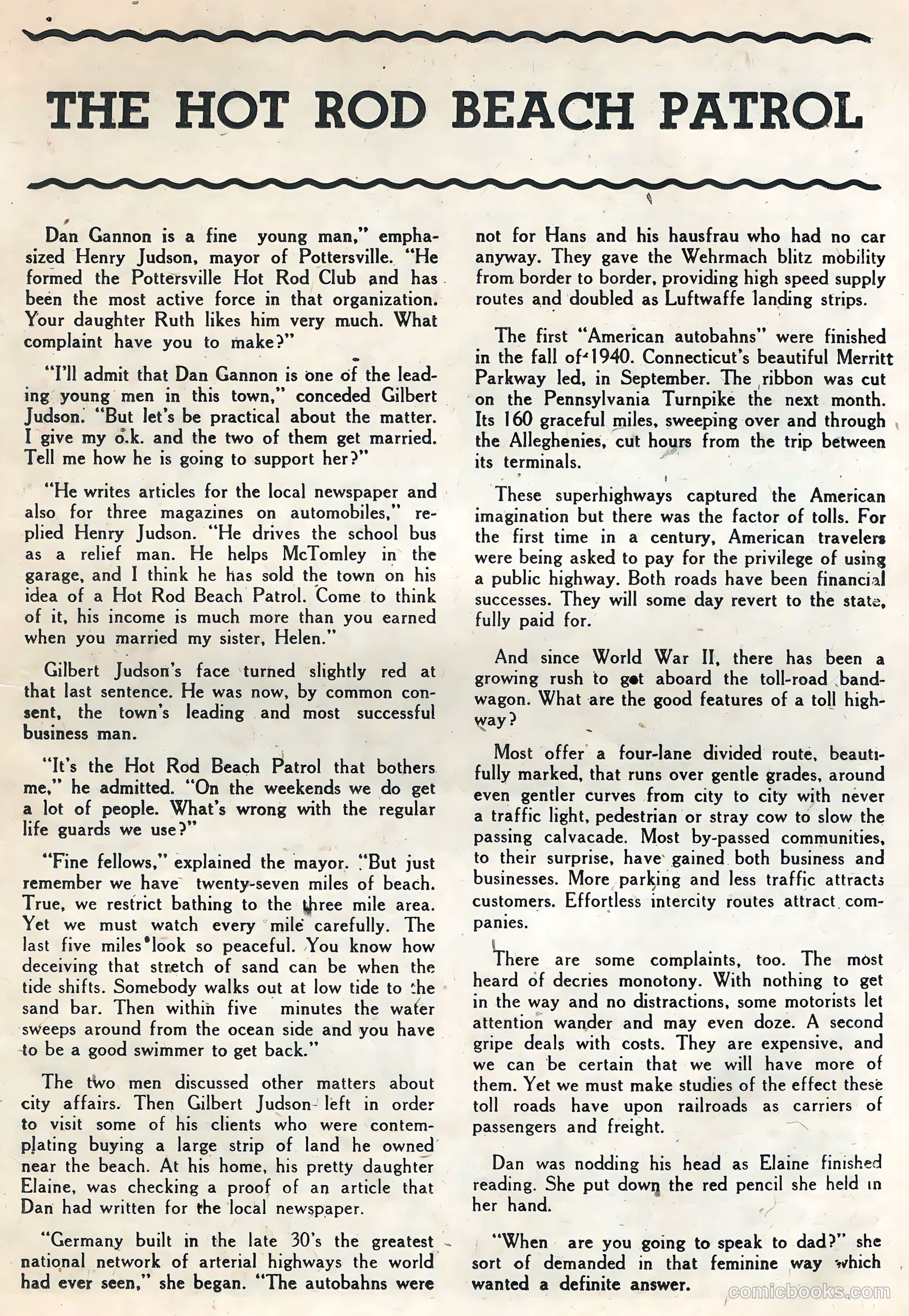 Hot Rods and Racing Cars #30 (1957) — page 17 of 36