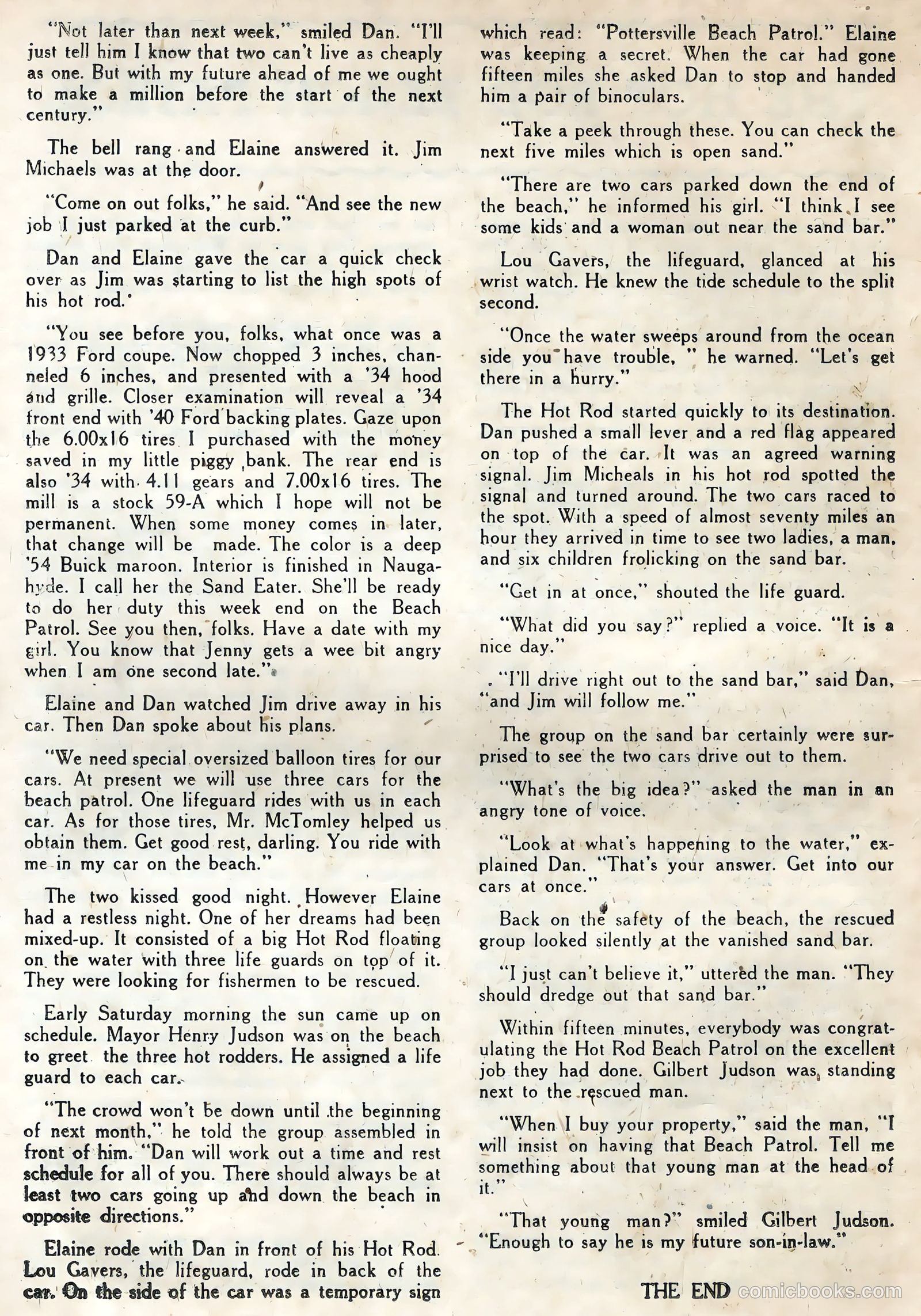 Hot Rods and Racing Cars #30 (1957) — page 18 of 36