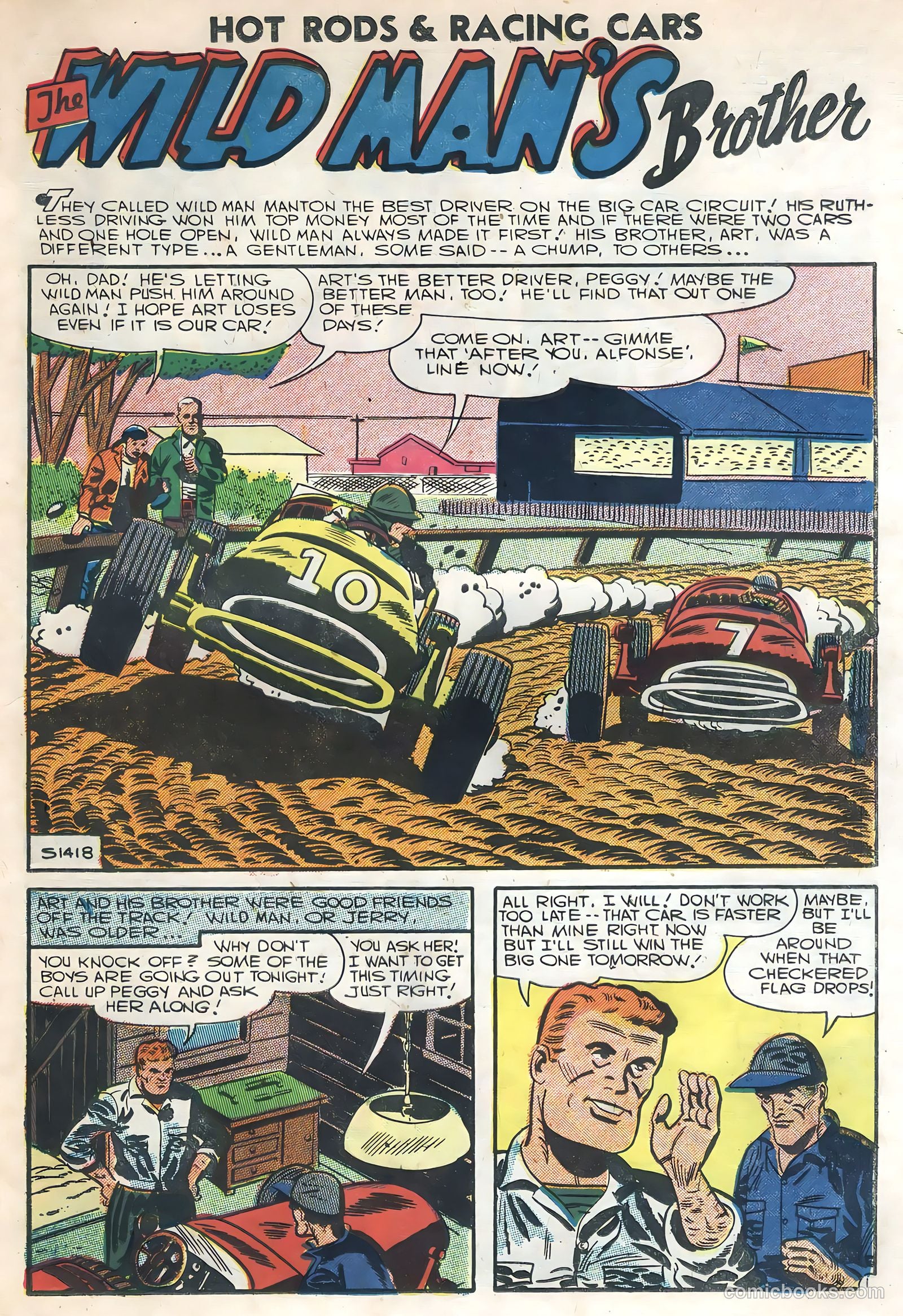 Hot Rods and Racing Cars #30 (1957) — page 19 of 36