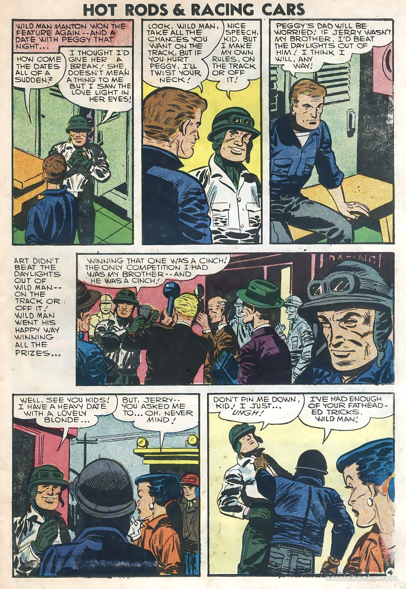 Hot Rods and Racing Cars #30 (1957) — page 23 of 36