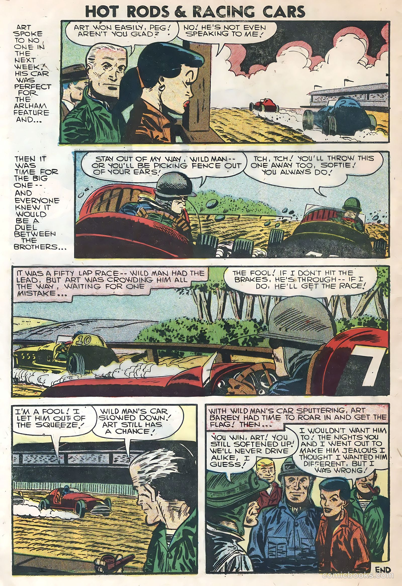 Hot Rods and Racing Cars #30 (1957) — page 24 of 36