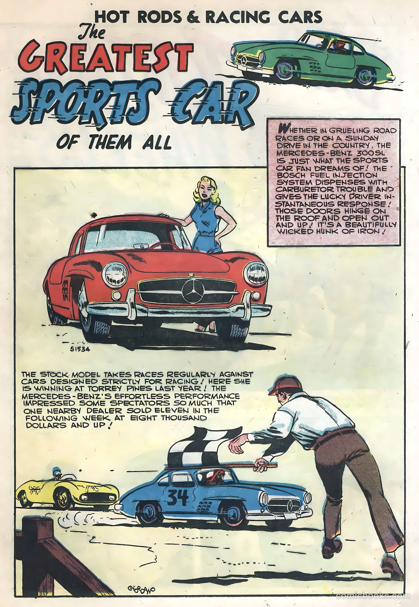 Hot Rods and Racing Cars #30 (1957) — page 25 of 36