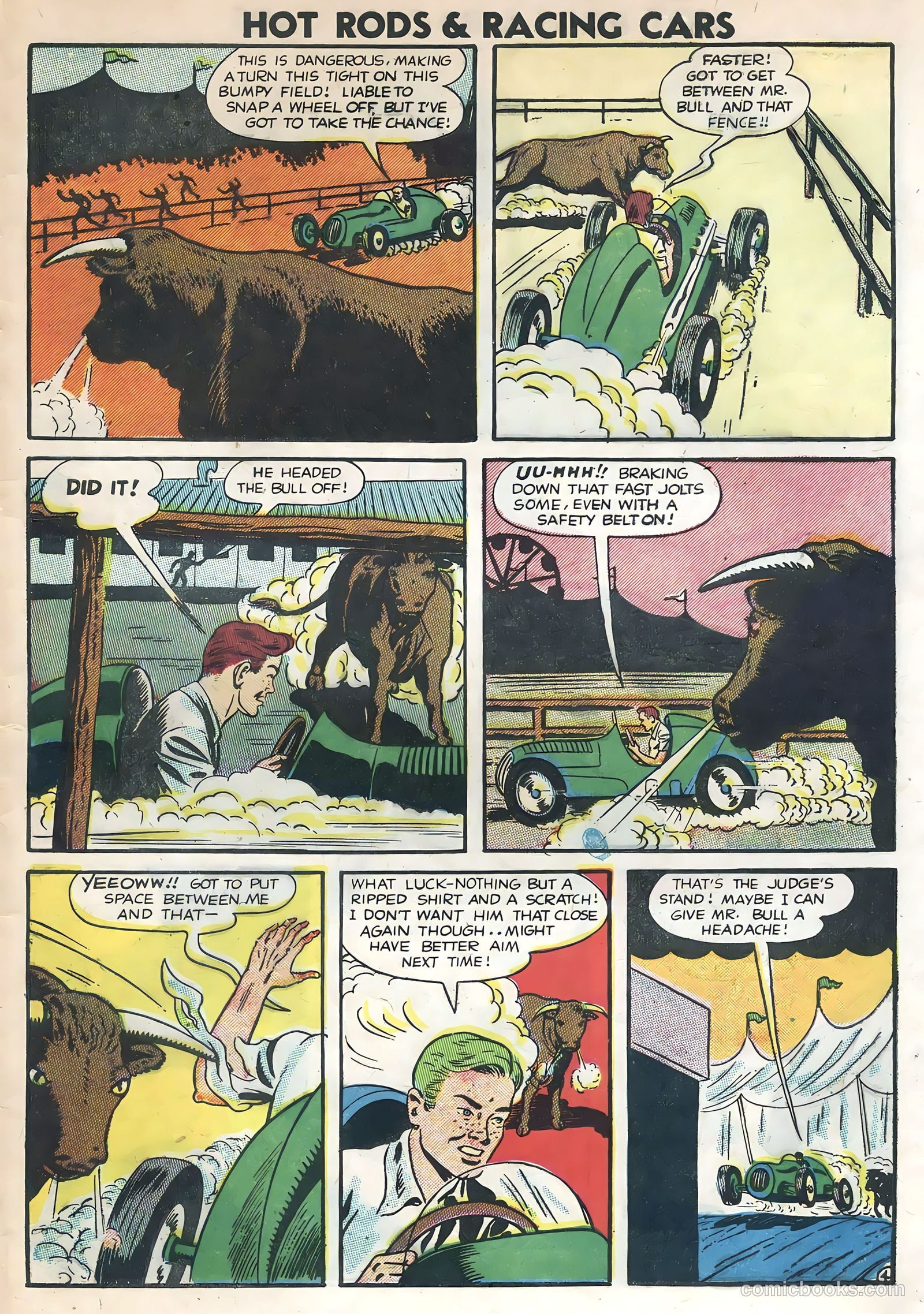 Hot Rods and Racing Cars #30 (1957) — page 29 of 36