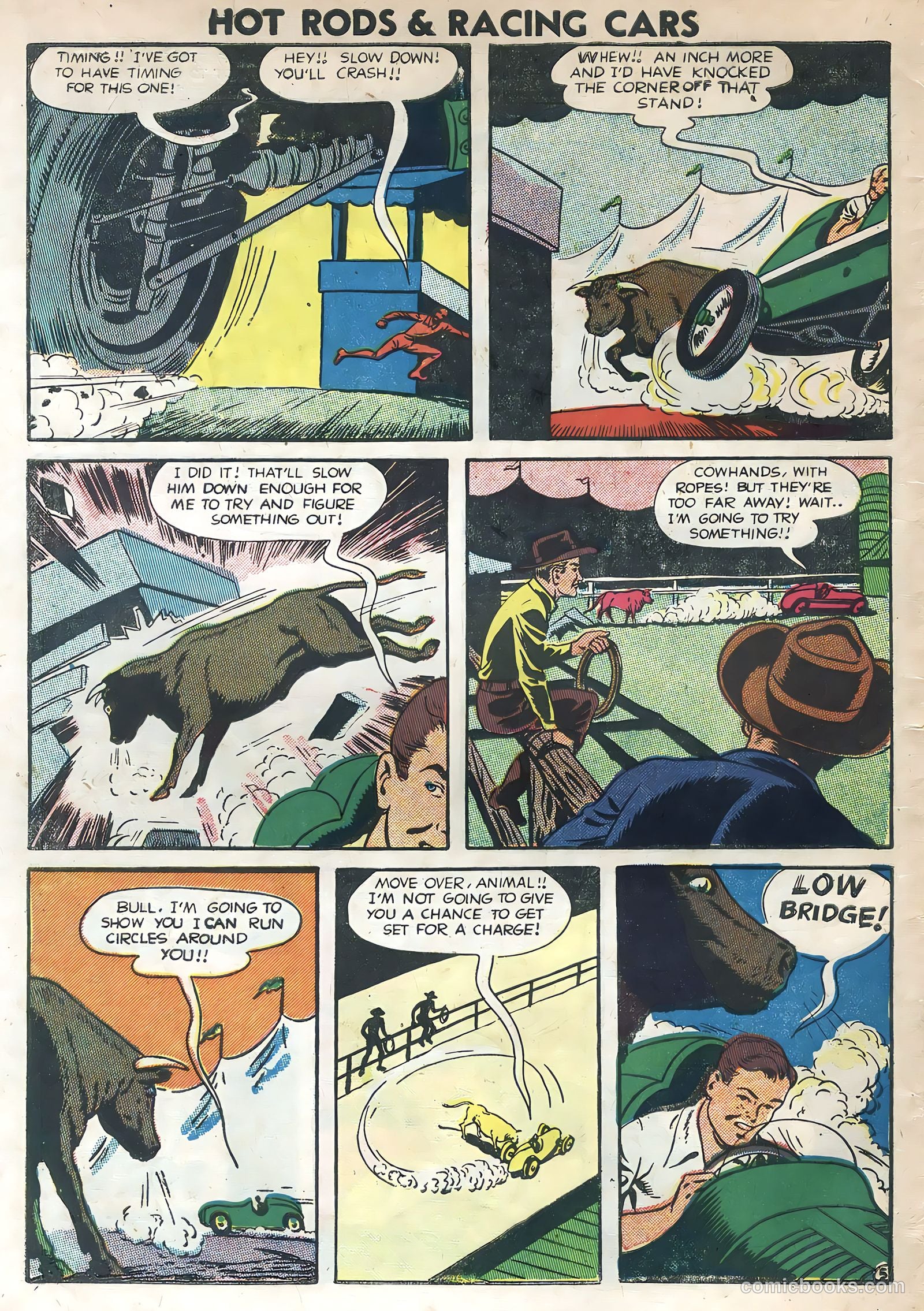 Hot Rods and Racing Cars #30 (1957) — page 30 of 36
