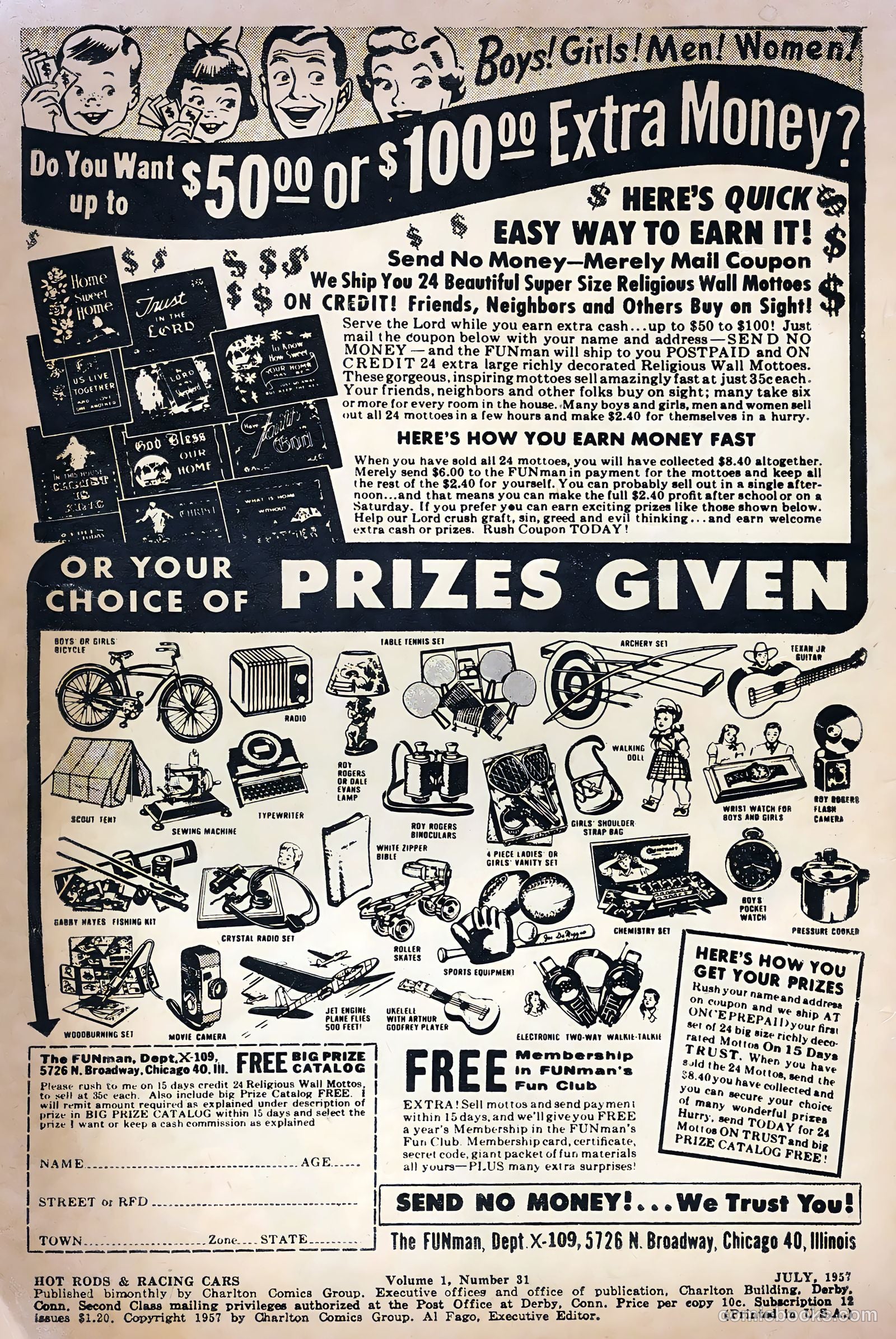 Hot Rods and Racing Cars #31 (1957) — page 2 of 36