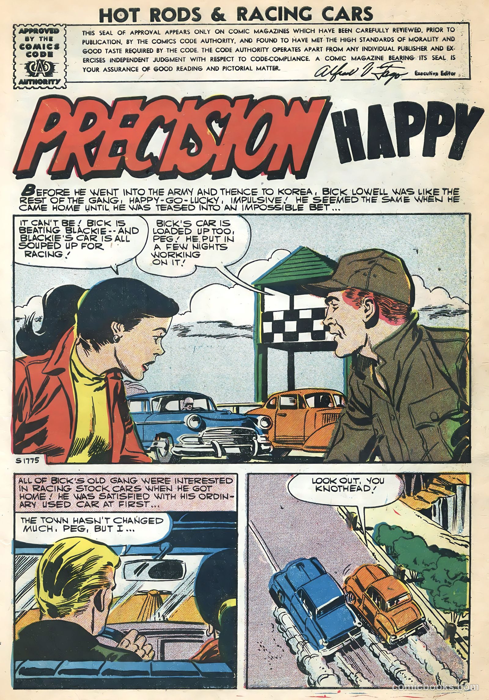 Hot Rods and Racing Cars #31 (1957) — page 3 of 36