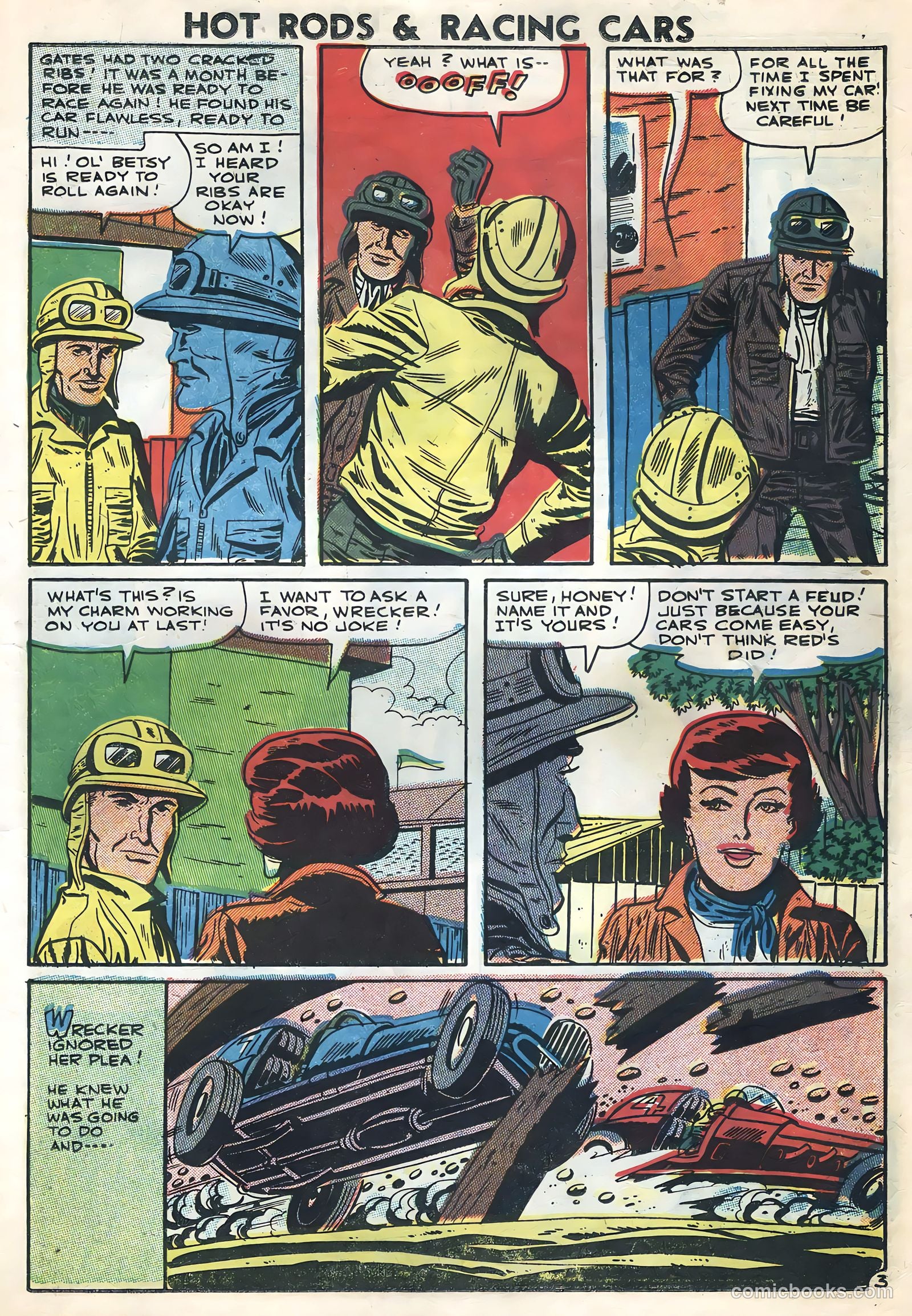 Hot Rods and Racing Cars #31 (1957) — page 11 of 36