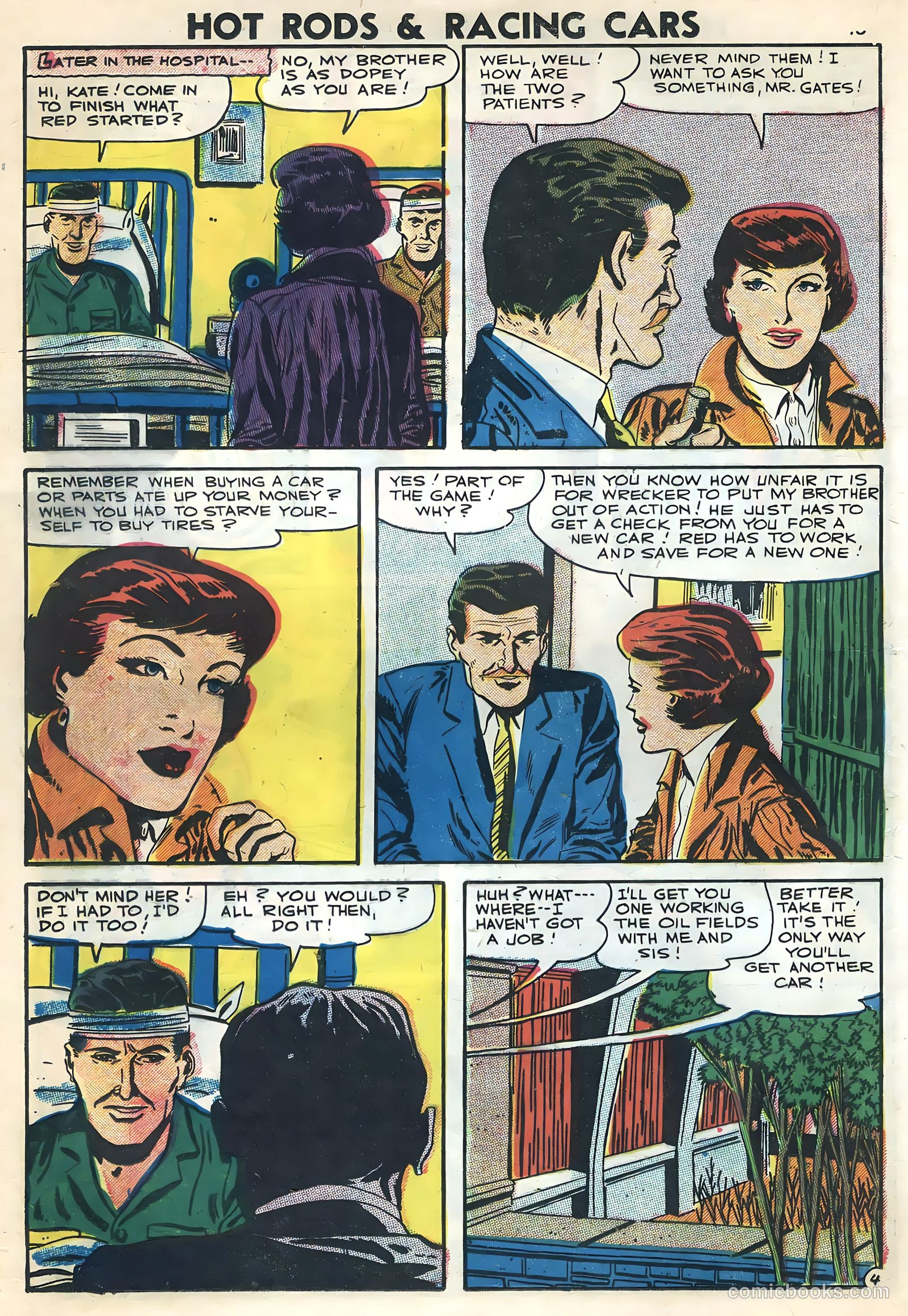 Hot Rods and Racing Cars #31 (1957) — page 12 of 36