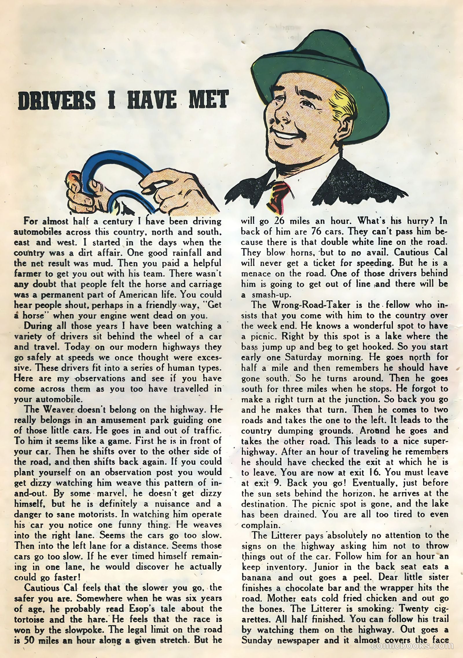 Hot Rods and Racing Cars #31 (1957) — page 16 of 36