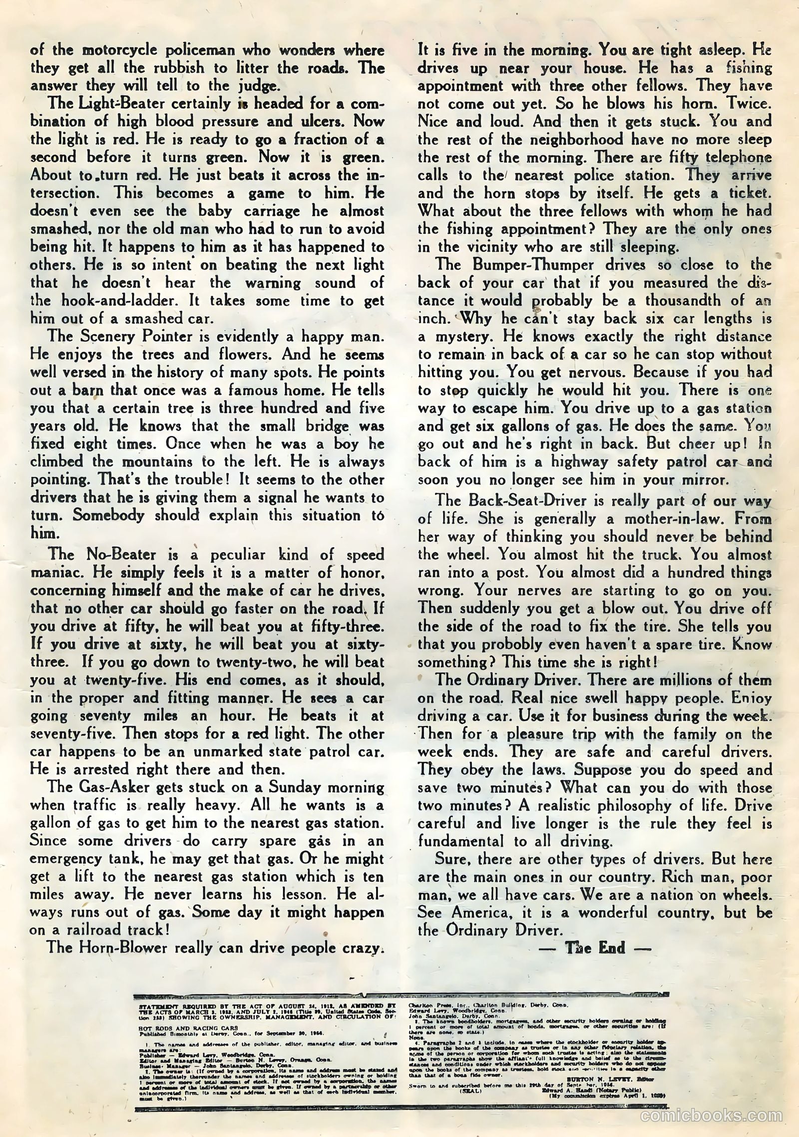 Hot Rods and Racing Cars #31 (1957) — page 17 of 36