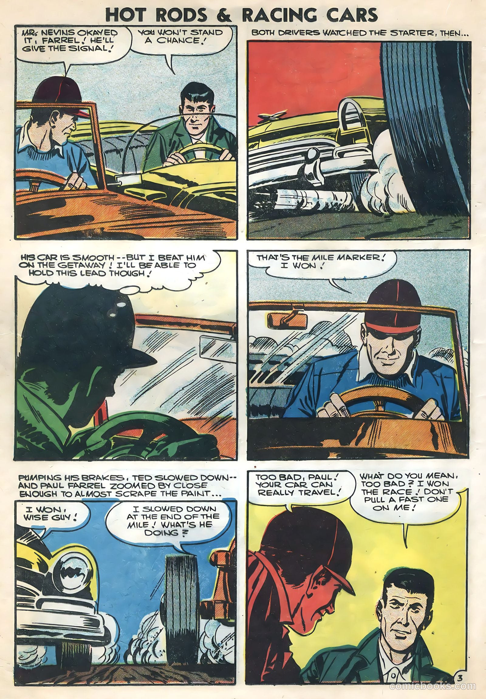 Hot Rods and Racing Cars #31 (1957) — page 20 of 36