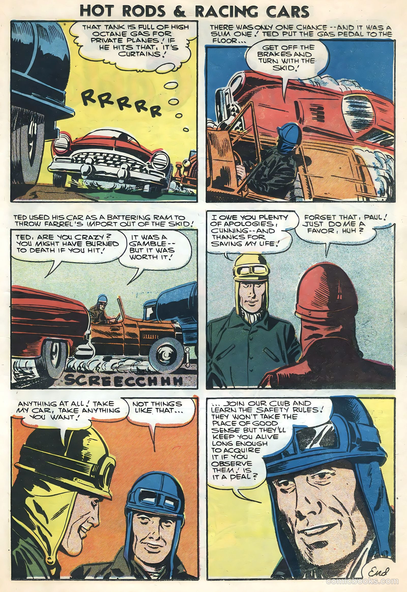Hot Rods and Racing Cars #31 (1957) — page 23 of 36