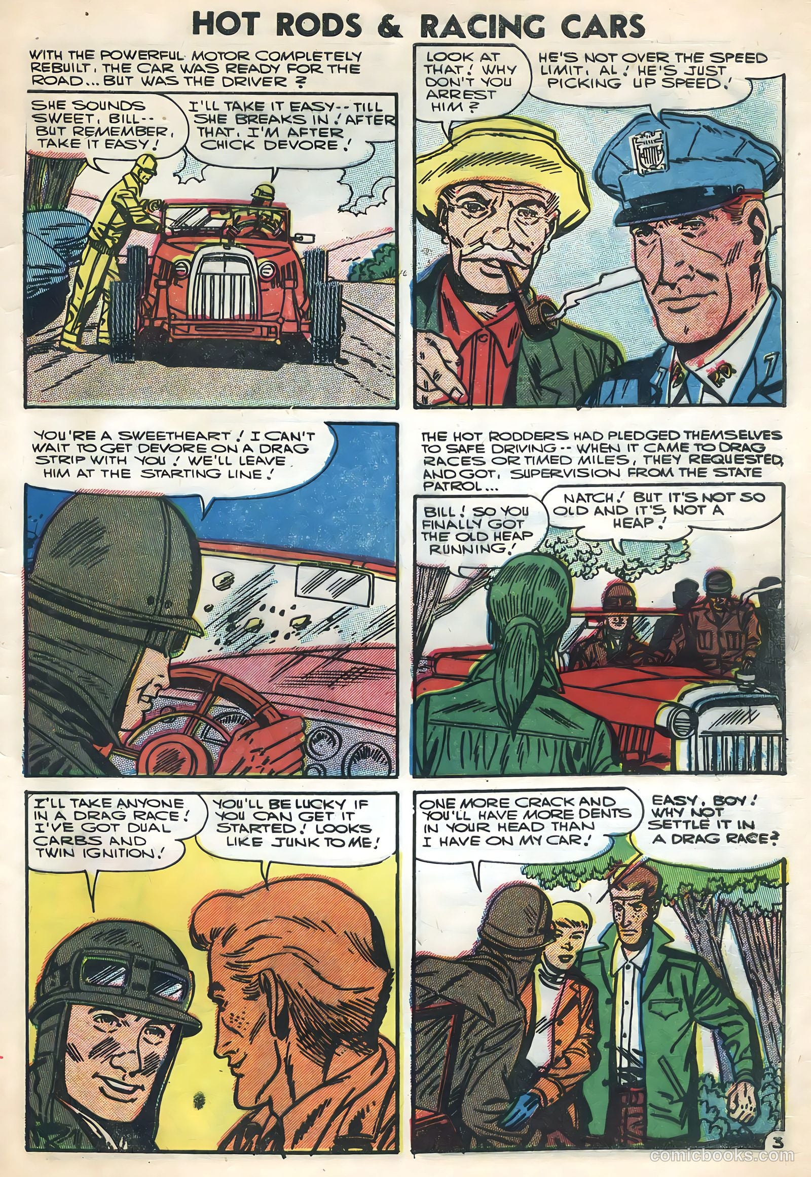 Hot Rods and Racing Cars #31 (1957) — page 29 of 36