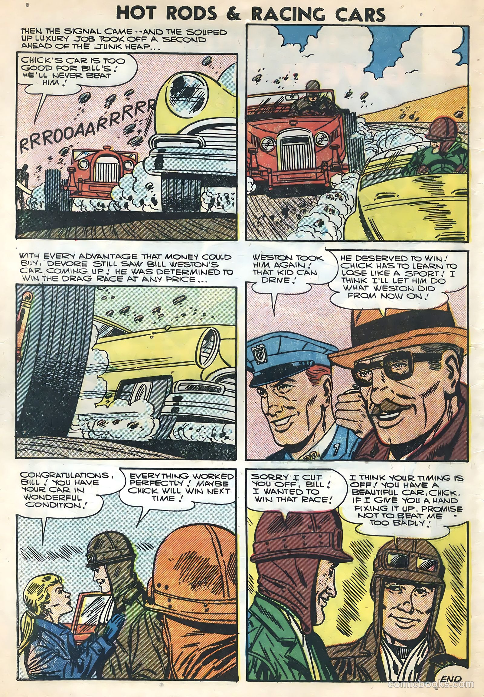 Hot Rods and Racing Cars #31 (1957) — page 32 of 36