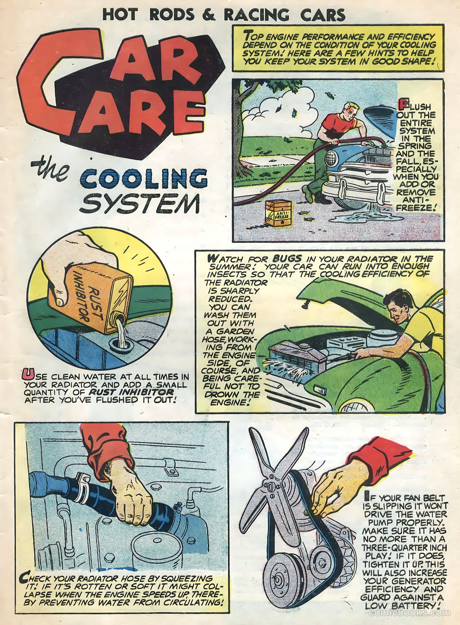 Hot Rods and Racing Cars #31 (1957) — page 33 of 36