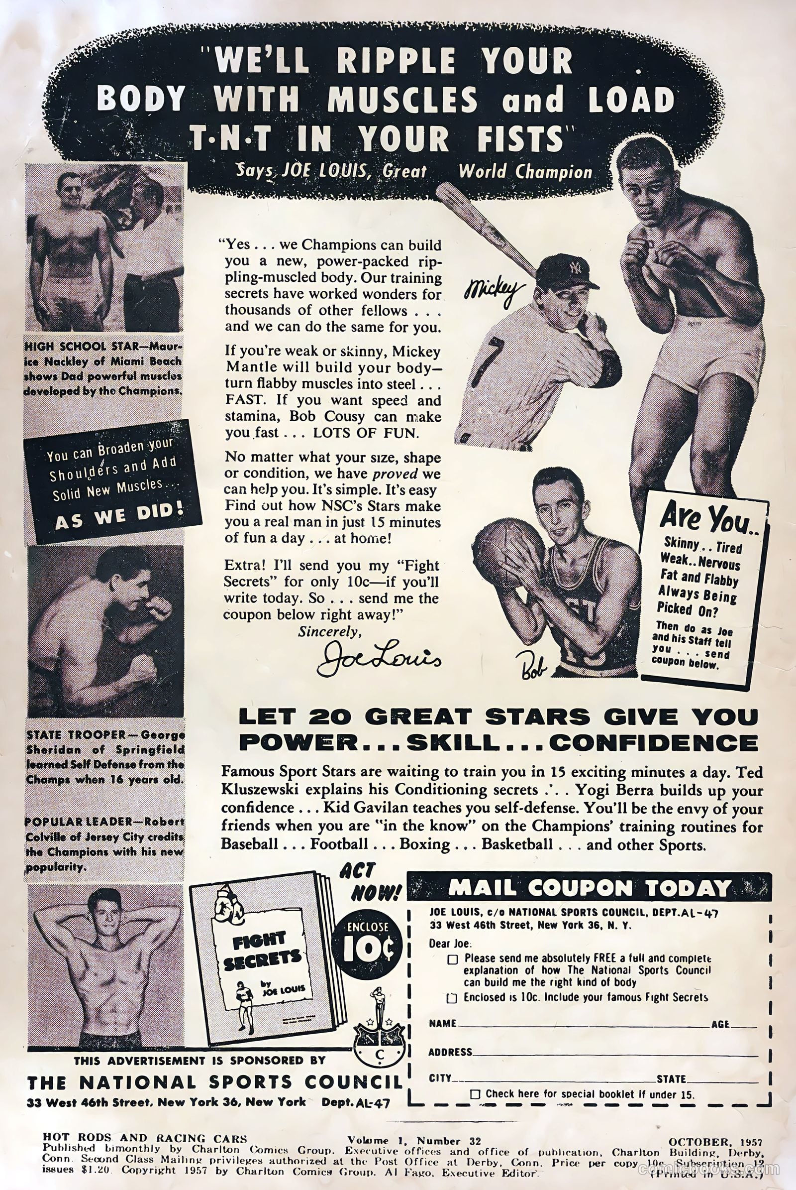 Hot Rods and Racing Cars #32 (1957) — page 2 of 36