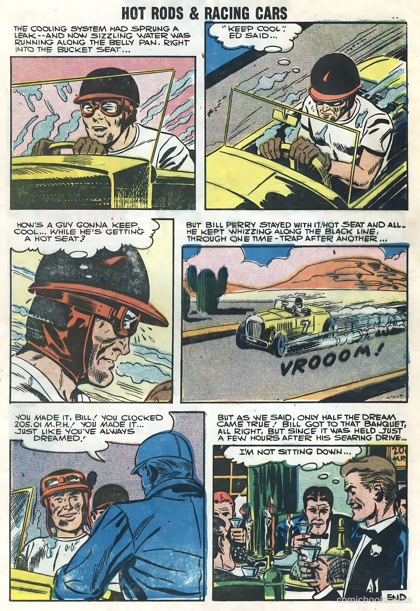 Hot Rods and Racing Cars #32 (1957) — page 13 of 36