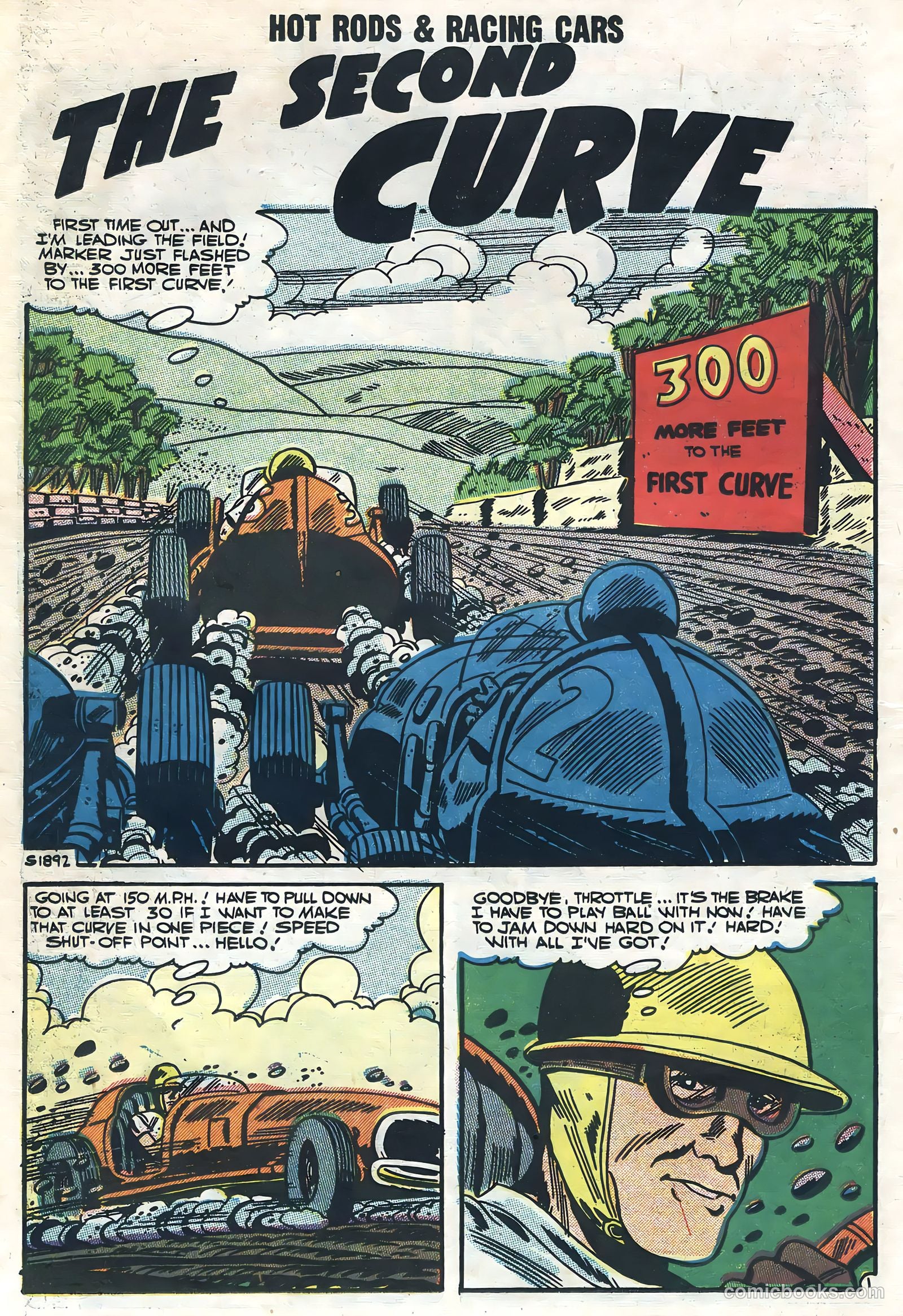 Hot Rods and Racing Cars #32 (1957) — page 14 of 36
