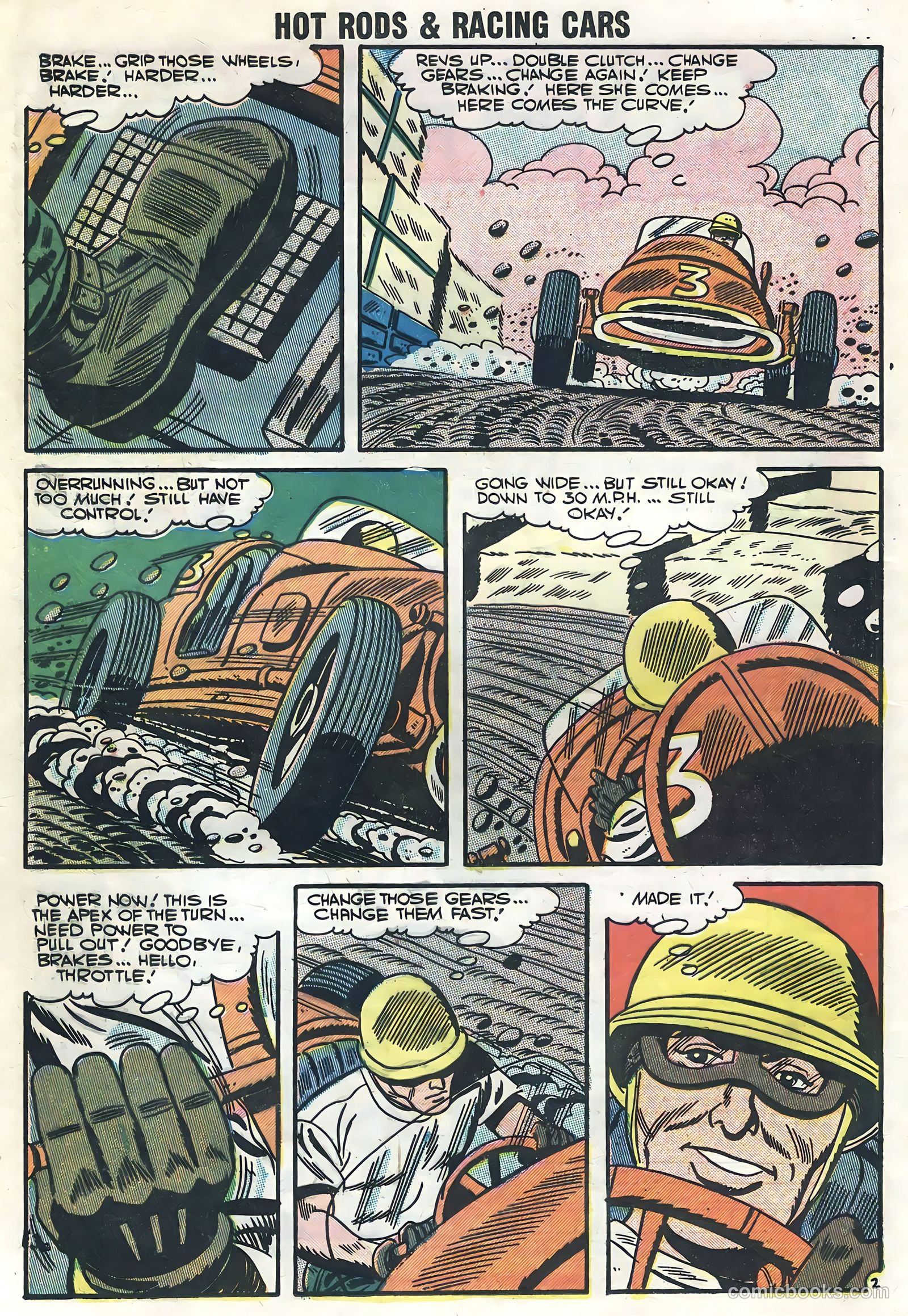 Hot Rods and Racing Cars #32 (1957) — page 16 of 36