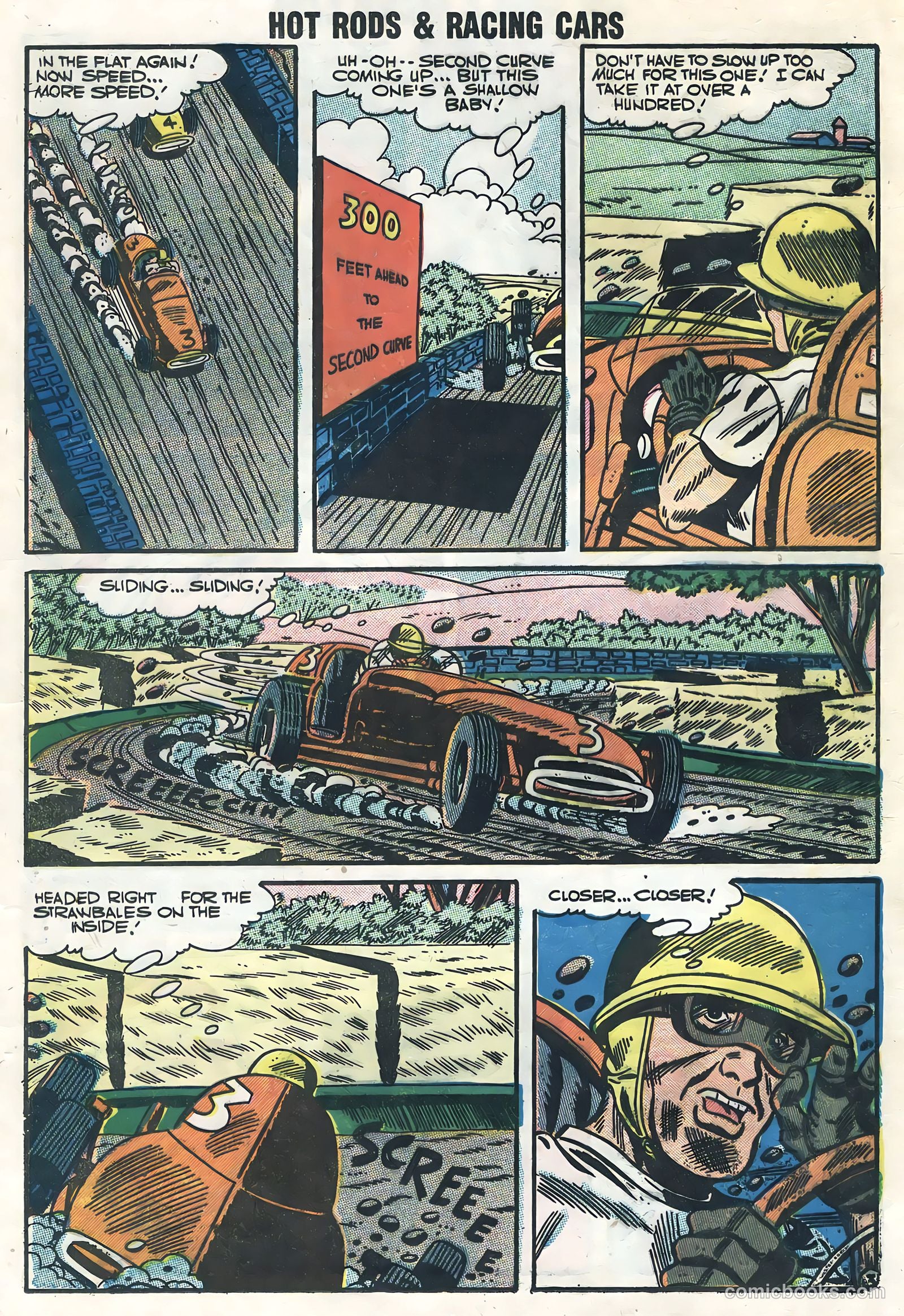 Hot Rods and Racing Cars #32 (1957) — page 17 of 36