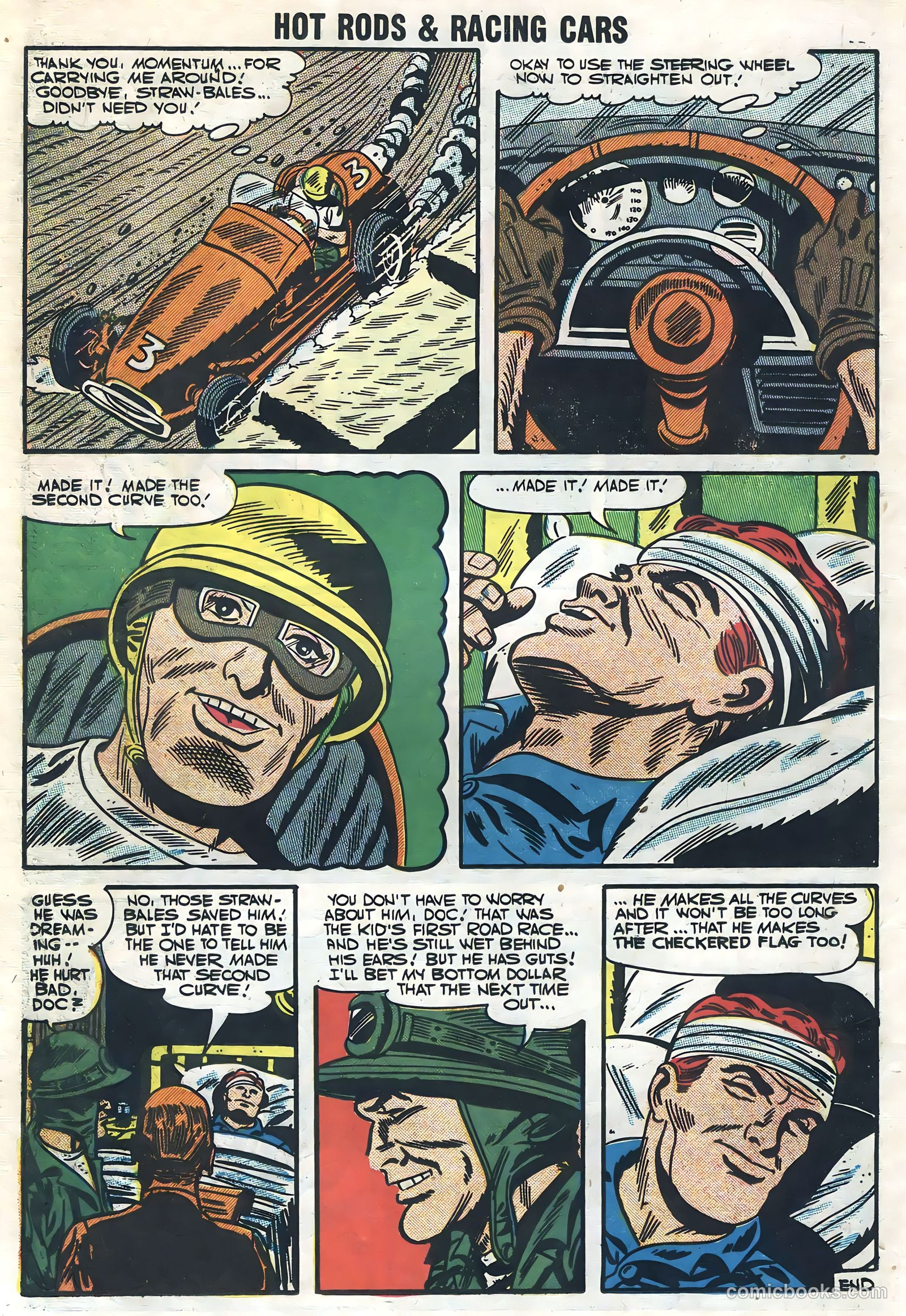 Hot Rods and Racing Cars #32 (1957) — page 18 of 36