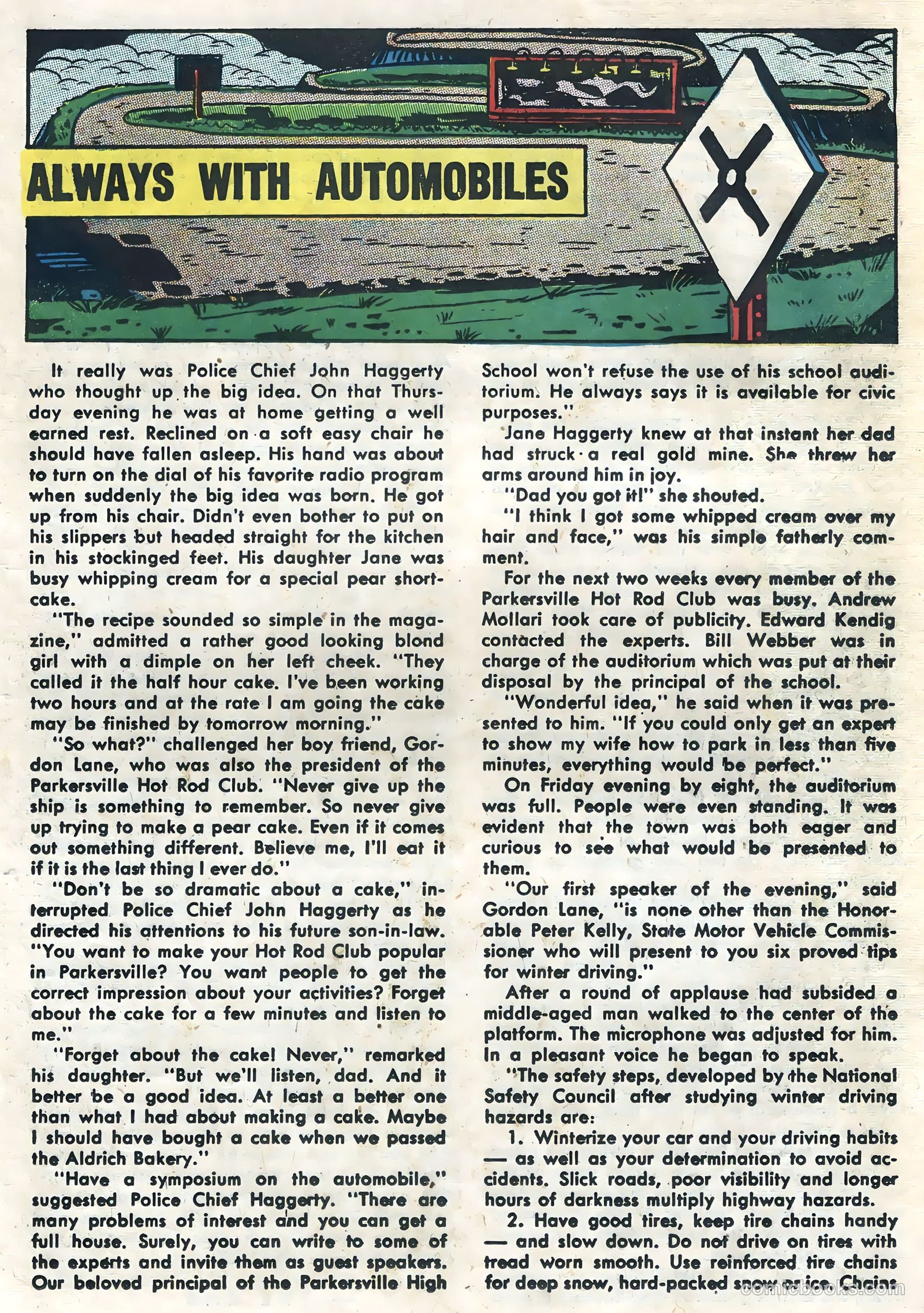 Hot Rods and Racing Cars #32 (1957) — page 19 of 36
