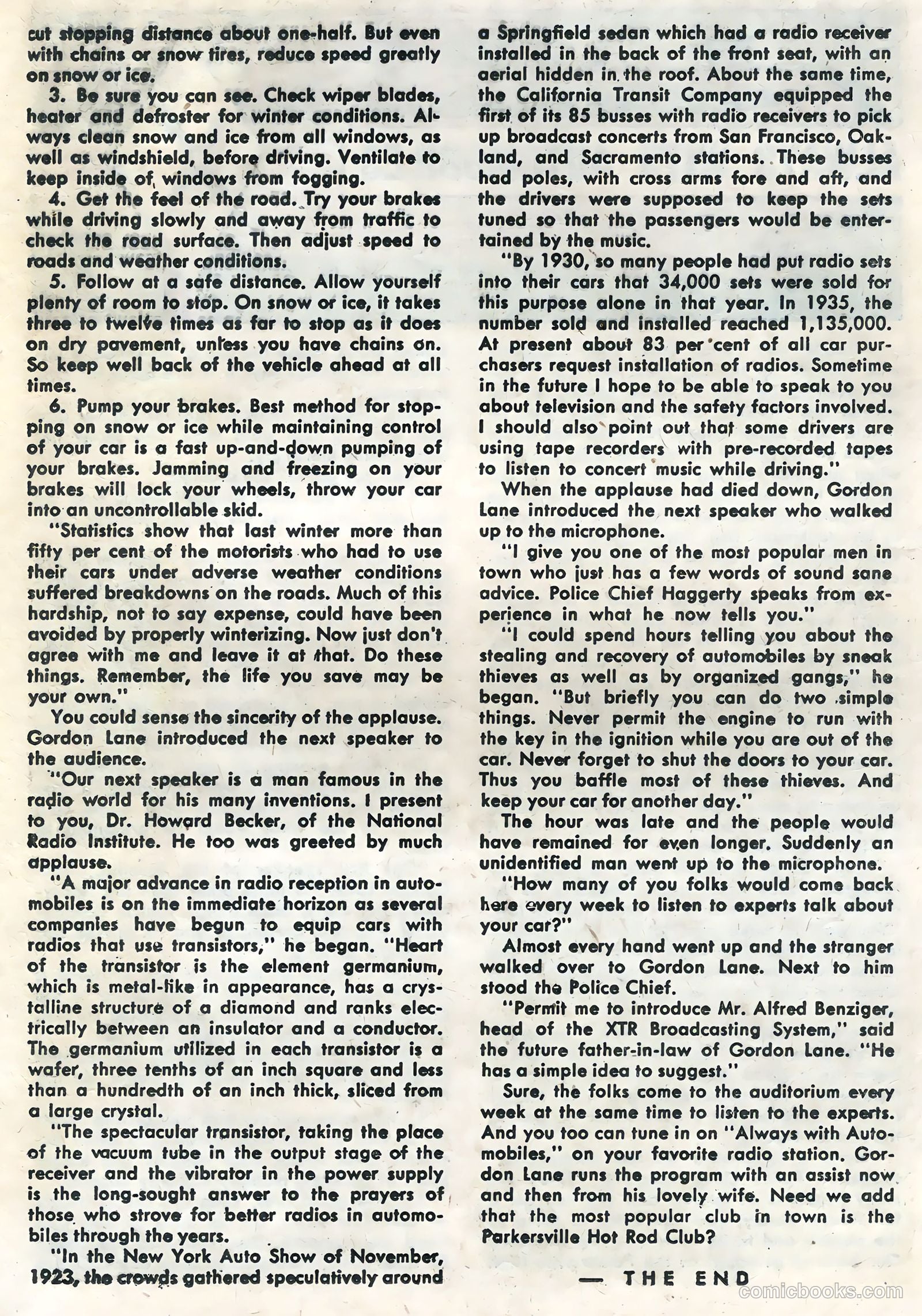 Hot Rods and Racing Cars #32 (1957) — page 20 of 36