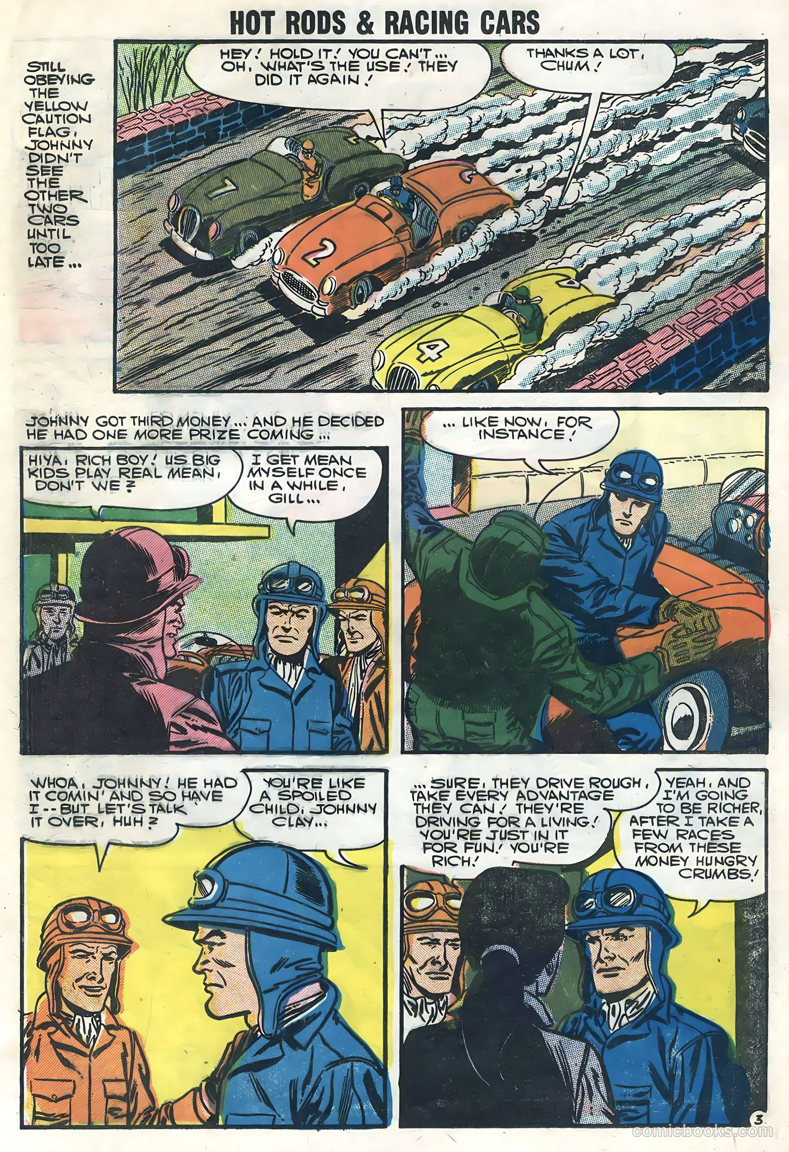 Hot Rods and Racing Cars #32 (1957) — page 24 of 36