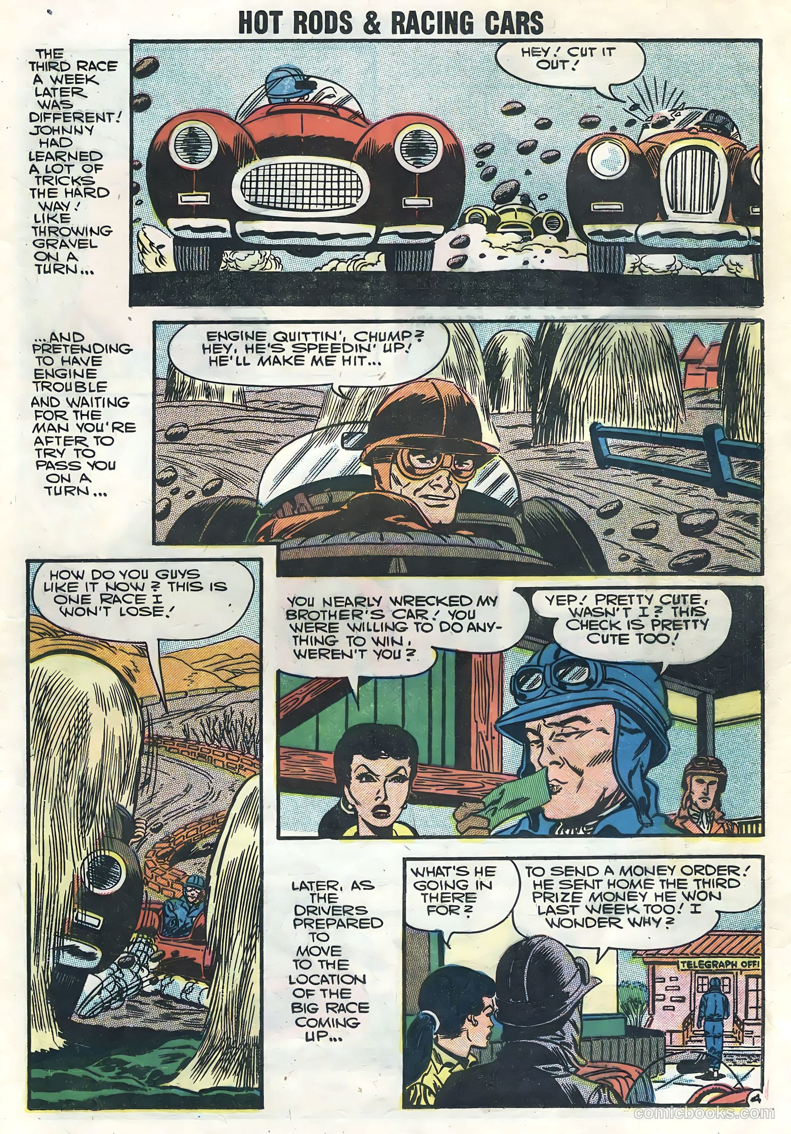 Hot Rods and Racing Cars #32 (1957) — page 25 of 36