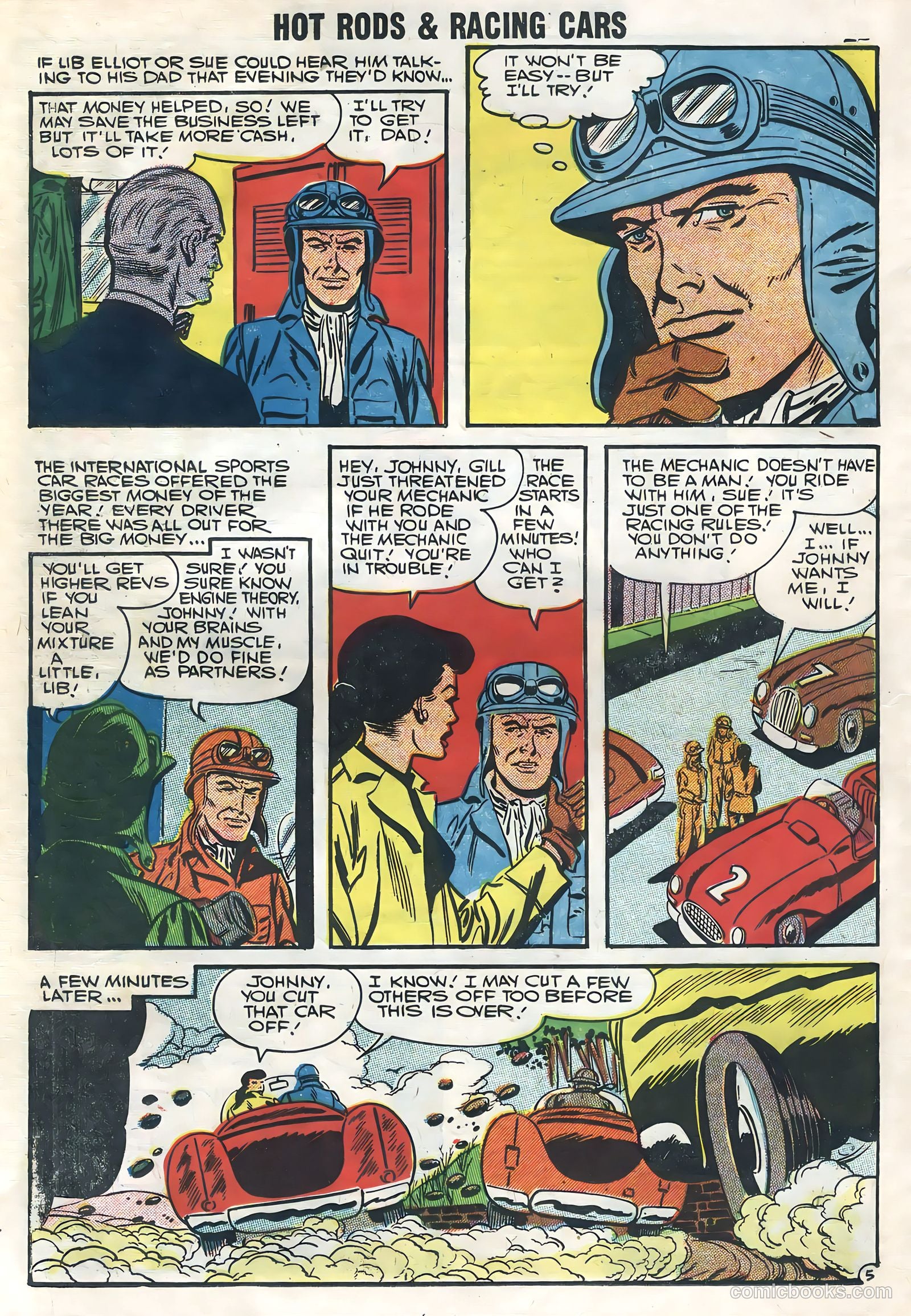 Hot Rods and Racing Cars #32 (1957) — page 26 of 36