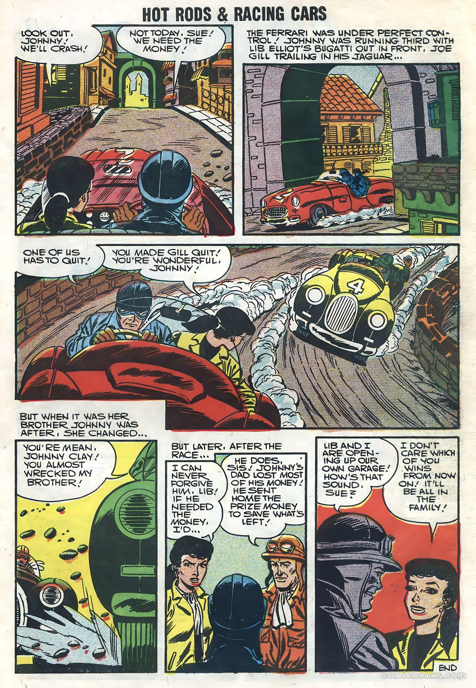 Hot Rods and Racing Cars #32 (1957) — page 27 of 36