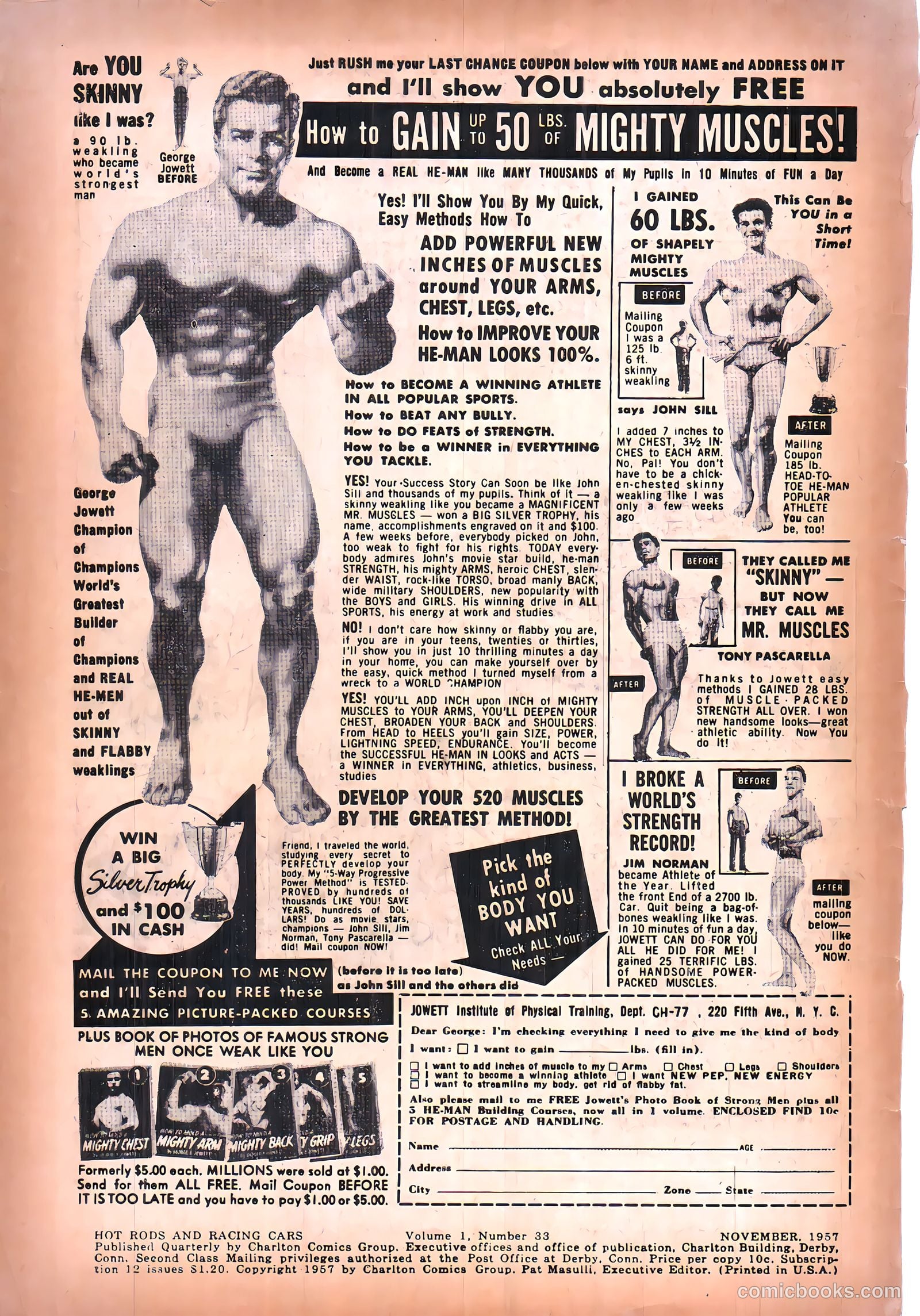 Hot Rods and Racing Cars #33 (1957) — page 2 of 36