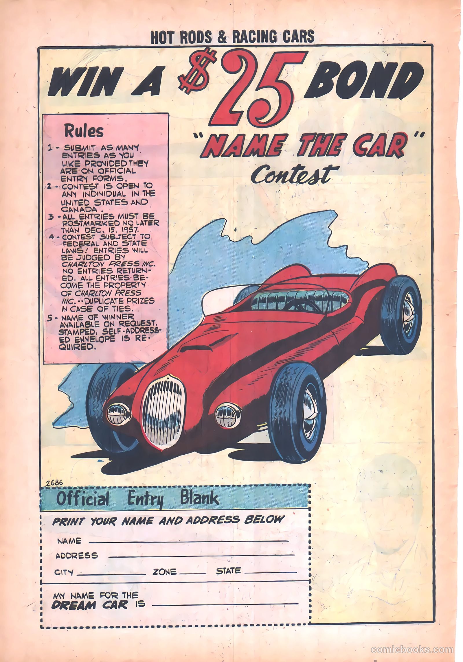 Hot Rods and Racing Cars #33 (1957) — page 8 of 36