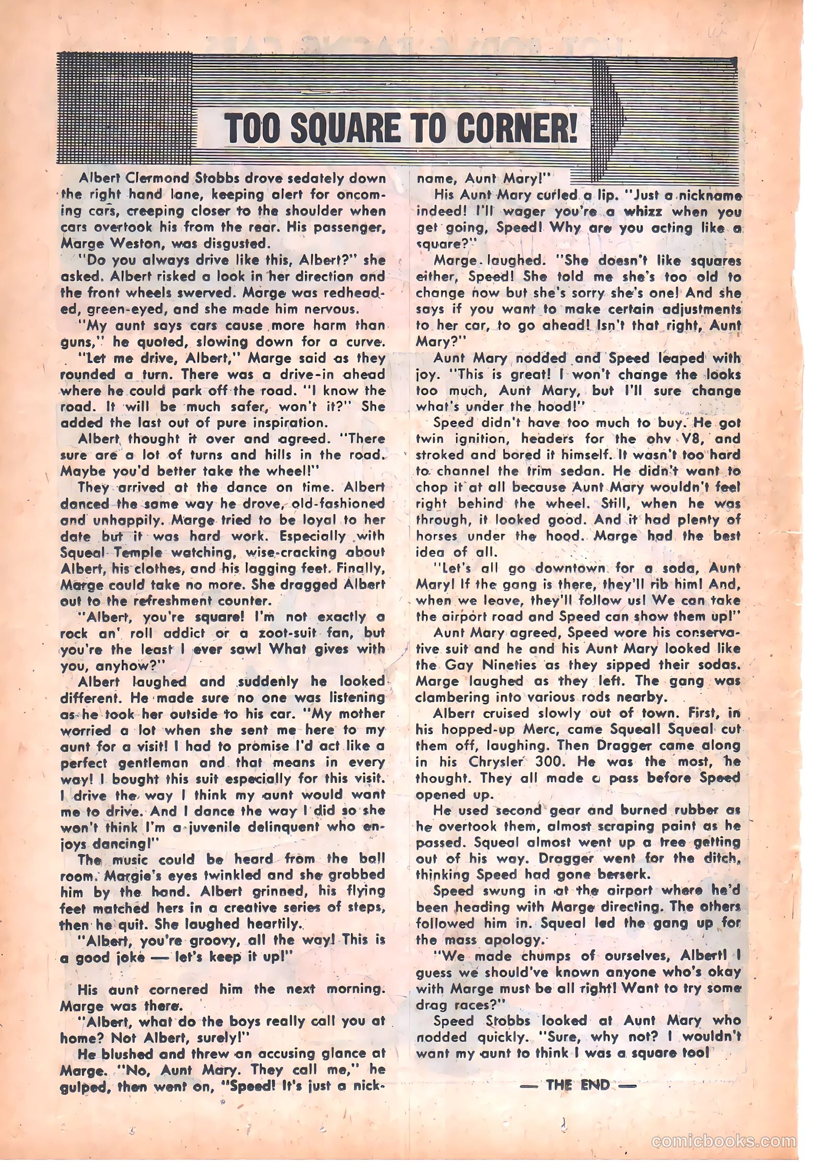 Hot Rods and Racing Cars #33 (1957) — page 18 of 36